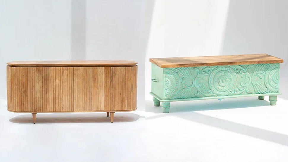 6 Differences Between Decorative Storage and Functional Storage - Art and craft furniture