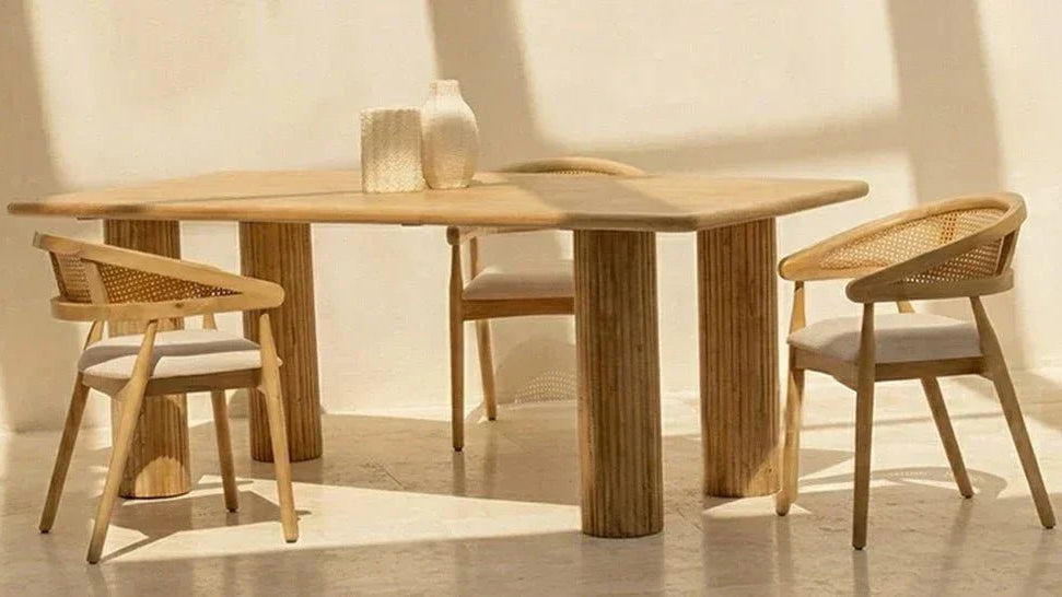 Best Solid Wood Dining Tables in Dubai: How to Choose the Right One for Your Family - Art and craft furniture