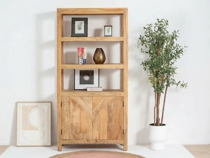 Bookshelves Are Not Just for Books: 8 Functional Uses Modern Homes Overlook - Art and craft furniture
