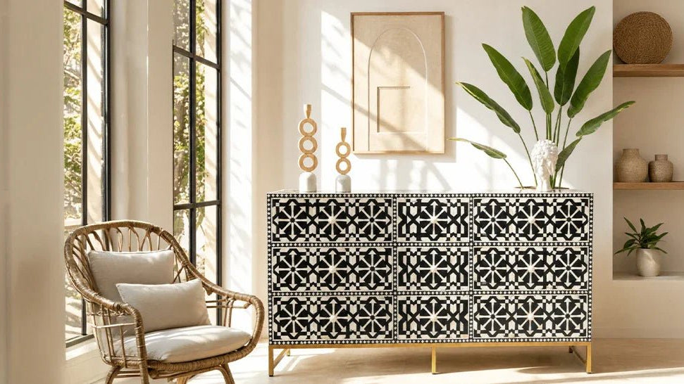 Mother of Pearl Furniture: Luxury Meets Tradition - Art and craft furniture
