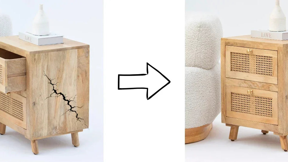 What Actually Causes Wooden Furniture to Crack or Warp Over Time