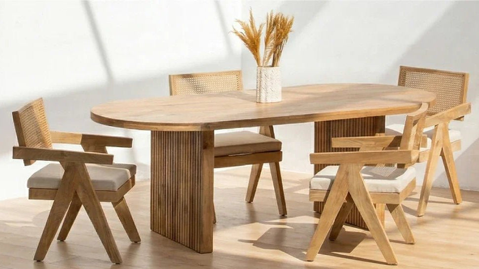 Wooden Dining Tables Dubai: Complete Buying Guide - Art and craft furniture
