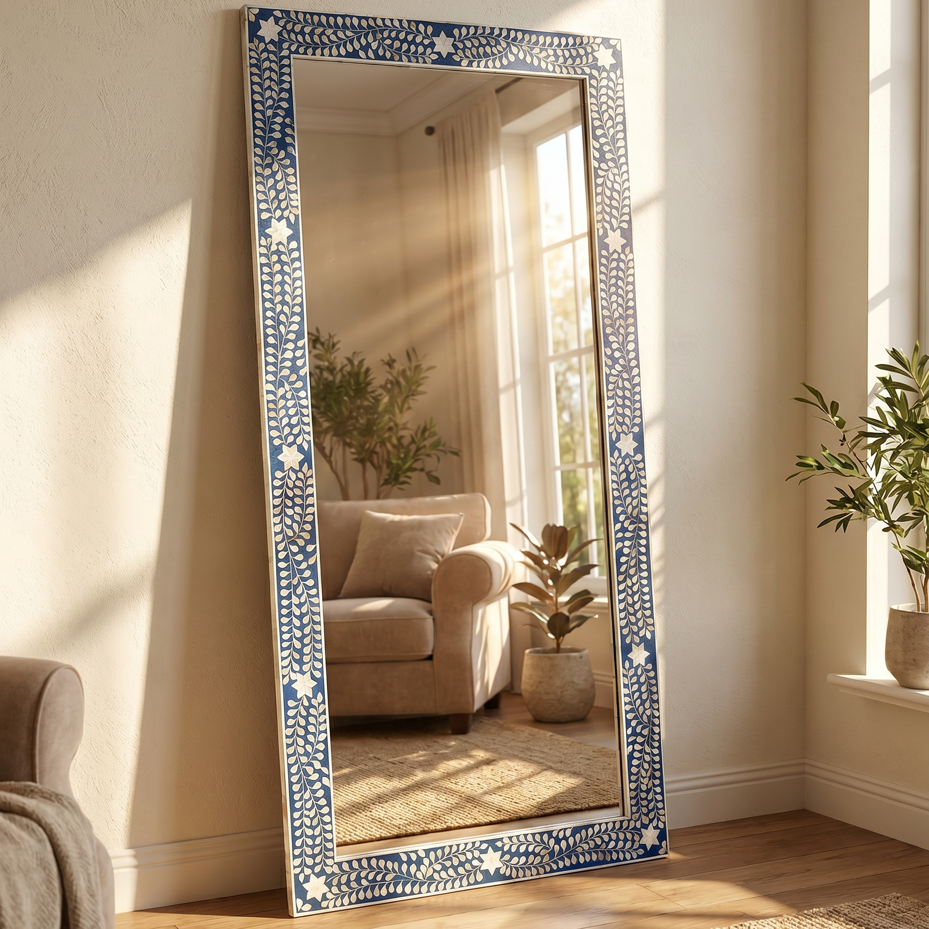 Mother Of Pearl Mirror Frames