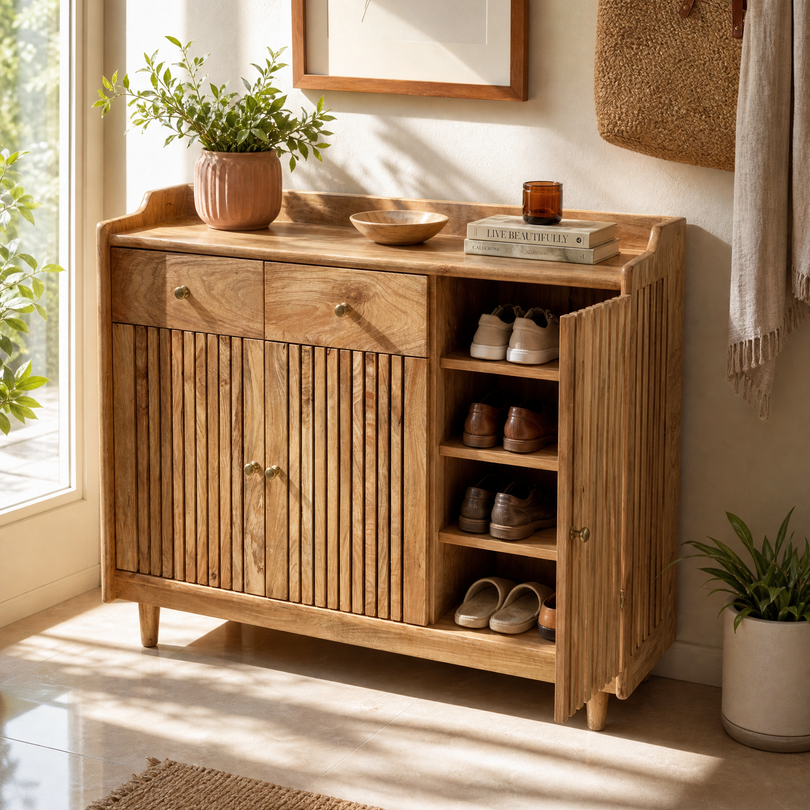 SHOE RACKS