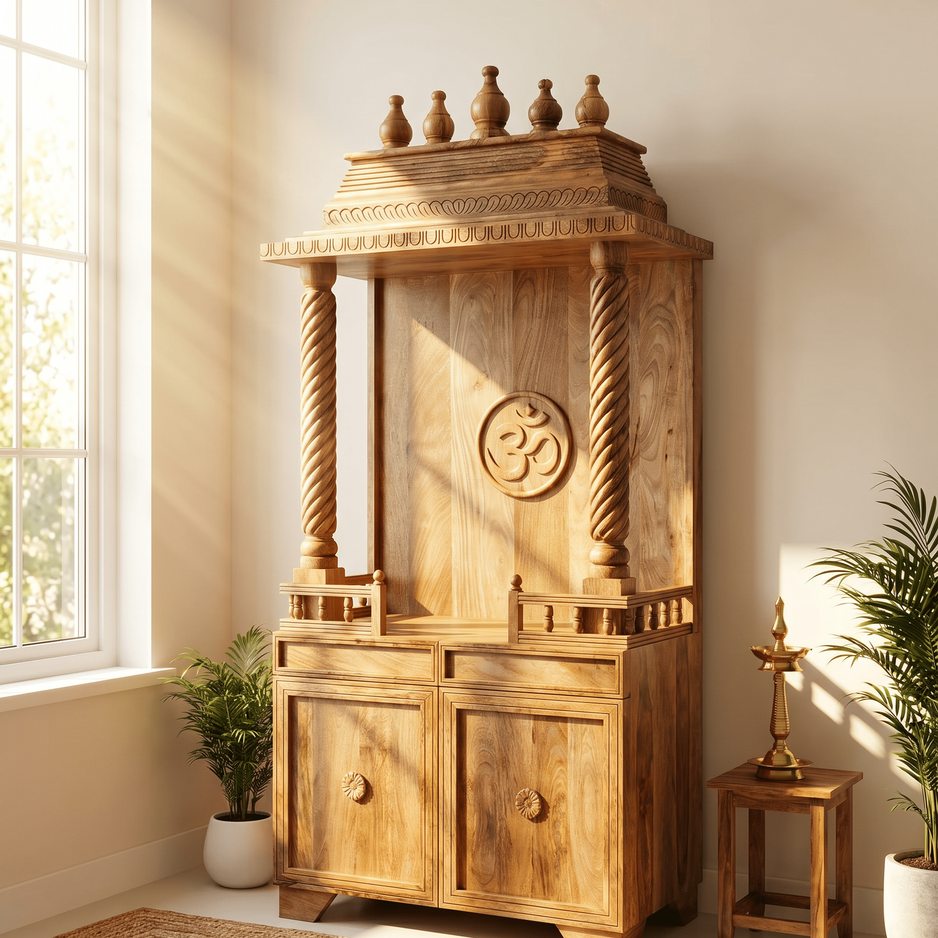 Temple/Mandir - Art and craft furniture