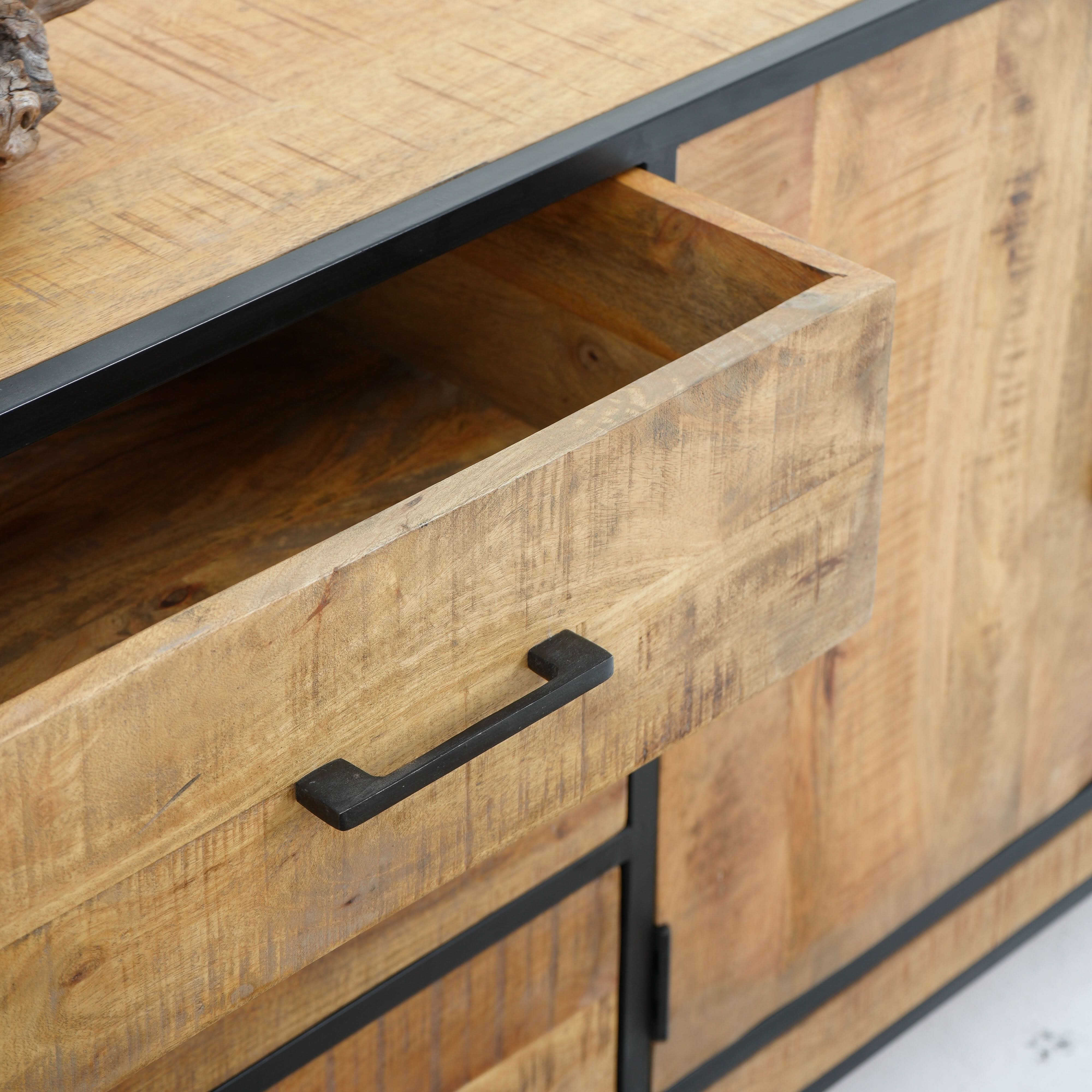WESTLAE SIX DRAWER TWO DOOR SIDEBOARD - Art and craft furniture