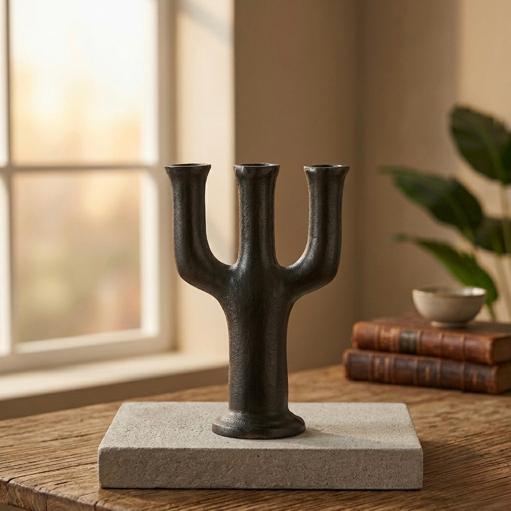 RADIANCE CHARM MULTI CANDLE HOLDER - Art and craft furniture