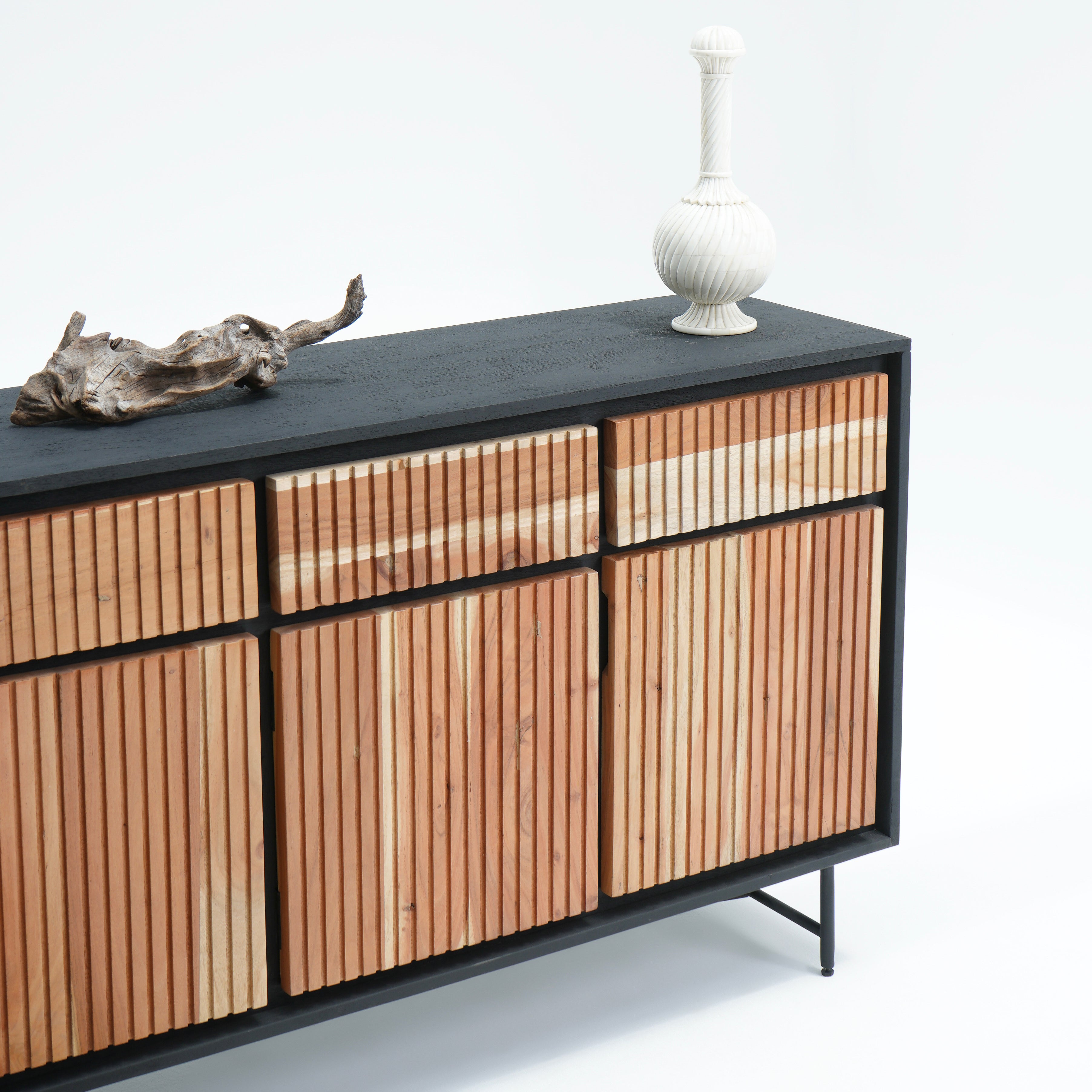 Florence acacia wood sideboard