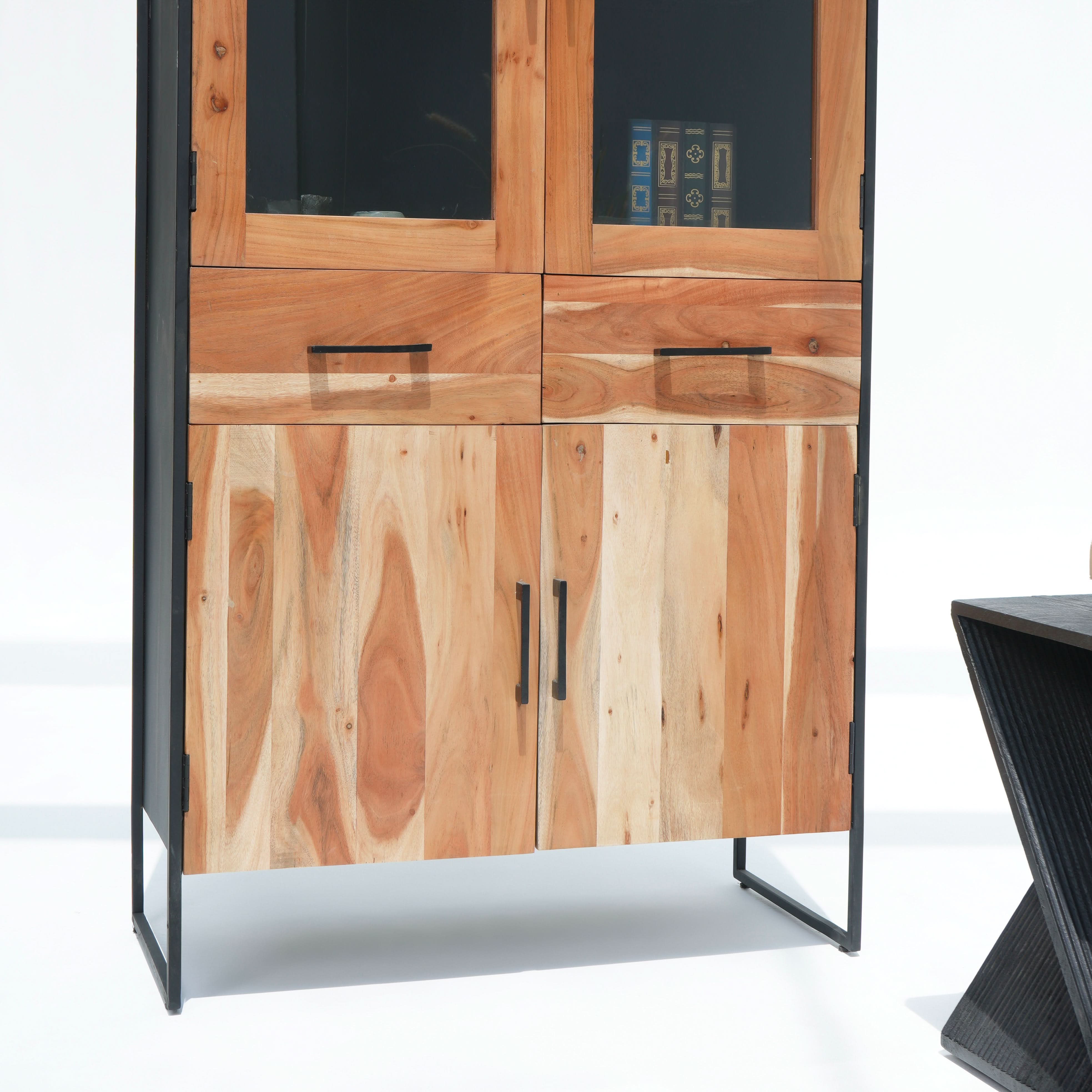 VILLENEUVE WOODEN CABINET - Art and craft furniture