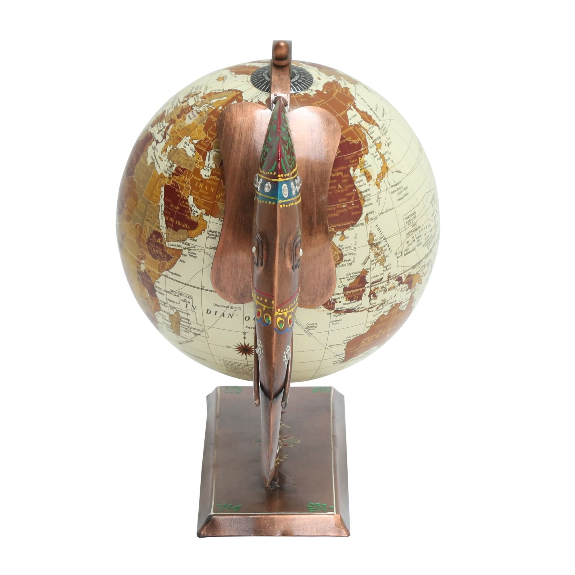 ELEPHANT METAL GLOBE - Art and craft furniture