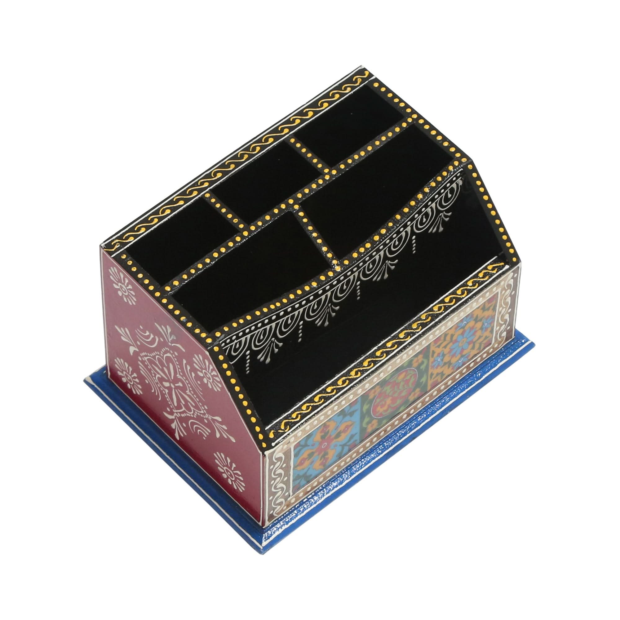 WOODEN STAIONARY STAND PAINTING - Art and craft furniture