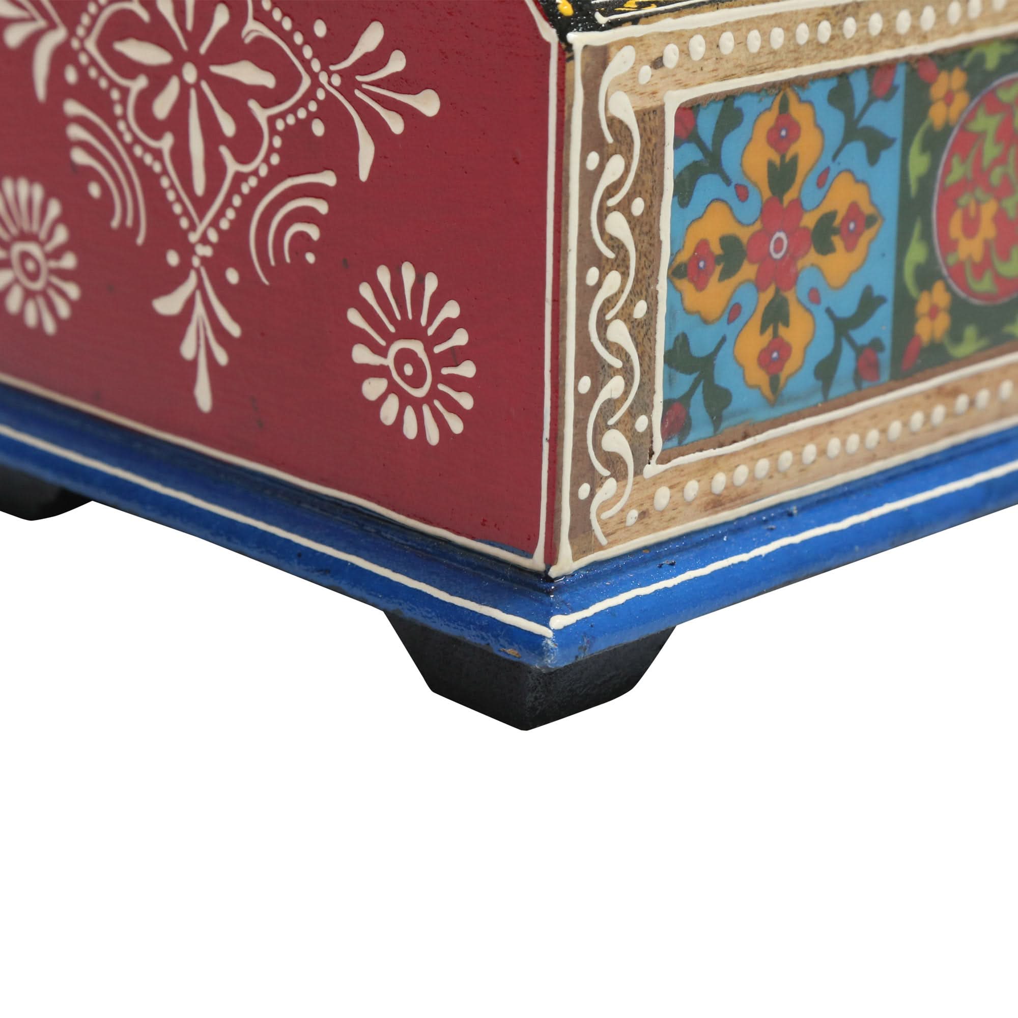 WOODEN STAIONARY STAND PAINTING - Art and craft furniture