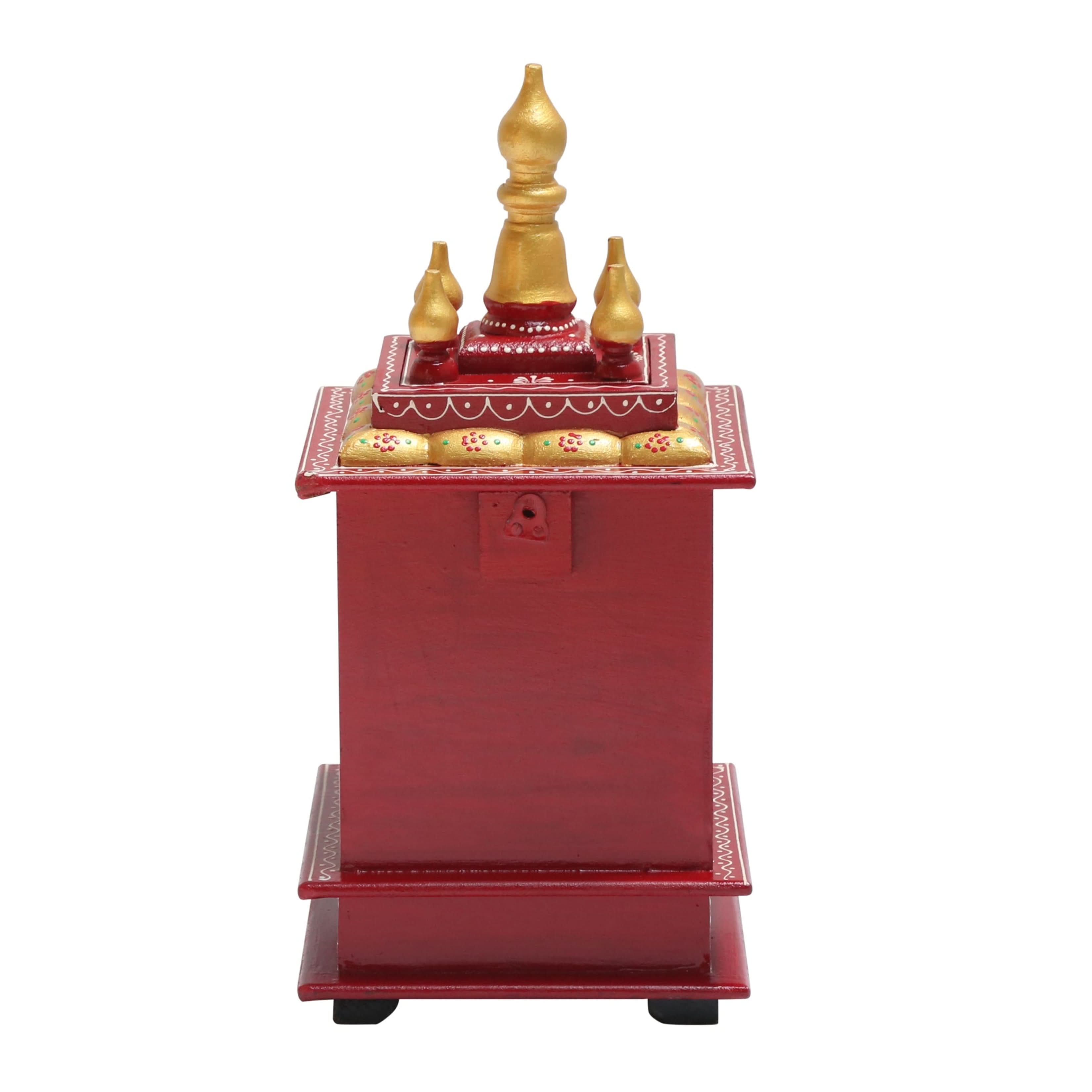 WOODEN SMALL PAINTING TEMPLE - Art and craft furniture