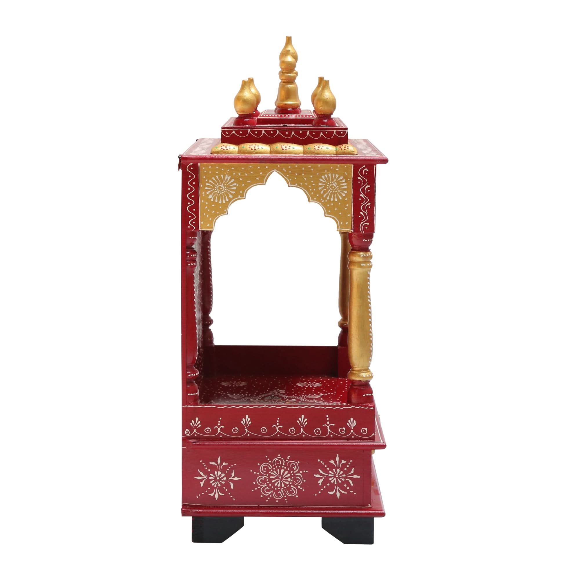WOODEN SMALL PAINTING TEMPLE - Art and craft furniture