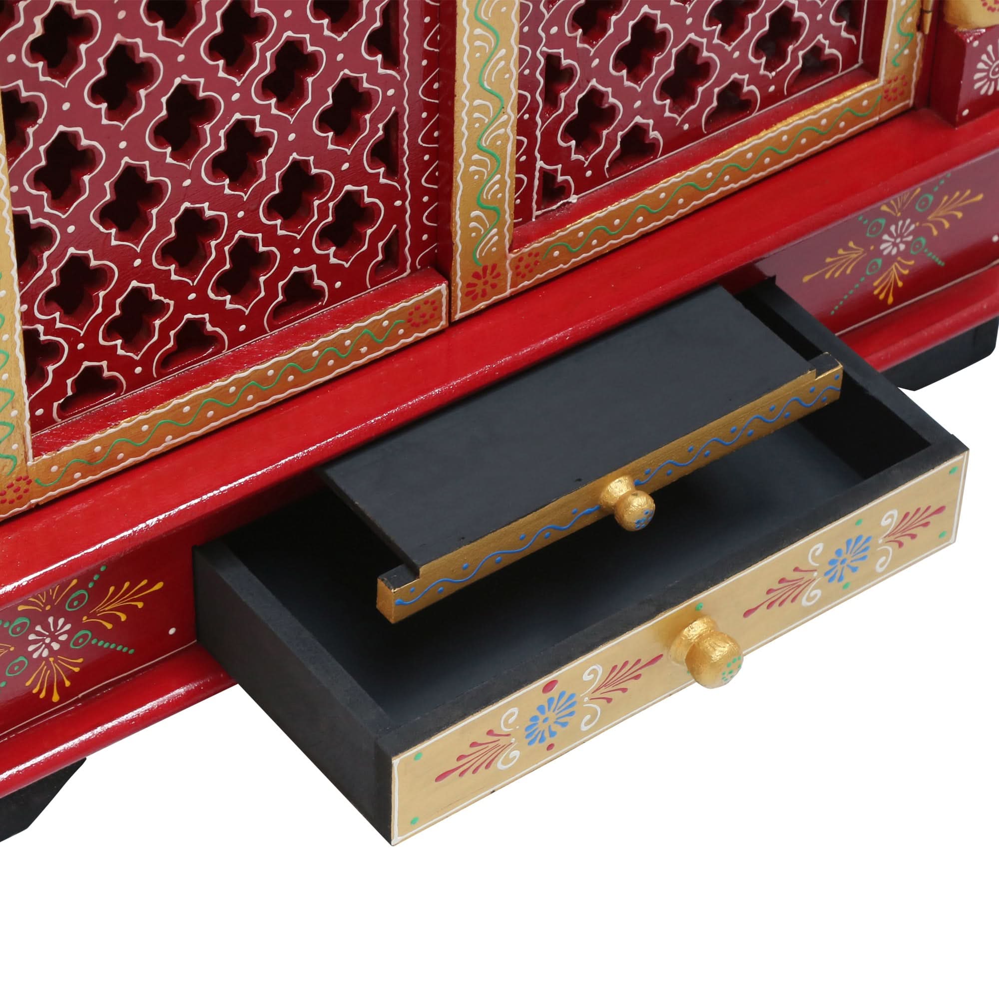 WOODEN SMALL PAINTING TEMPLE - Art and craft furniture