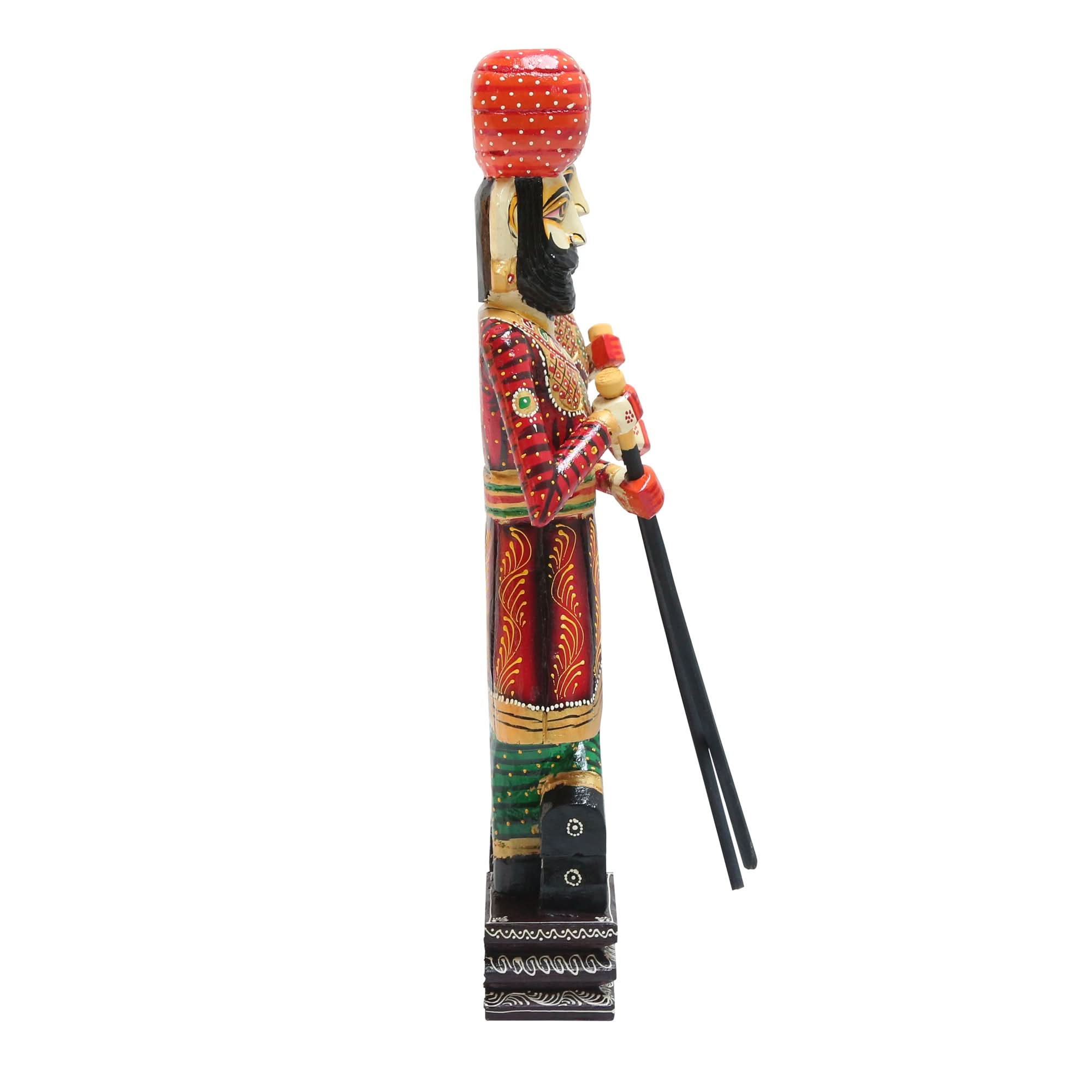 WOODEN GAURD SET OF TWO - Art and craft furniture