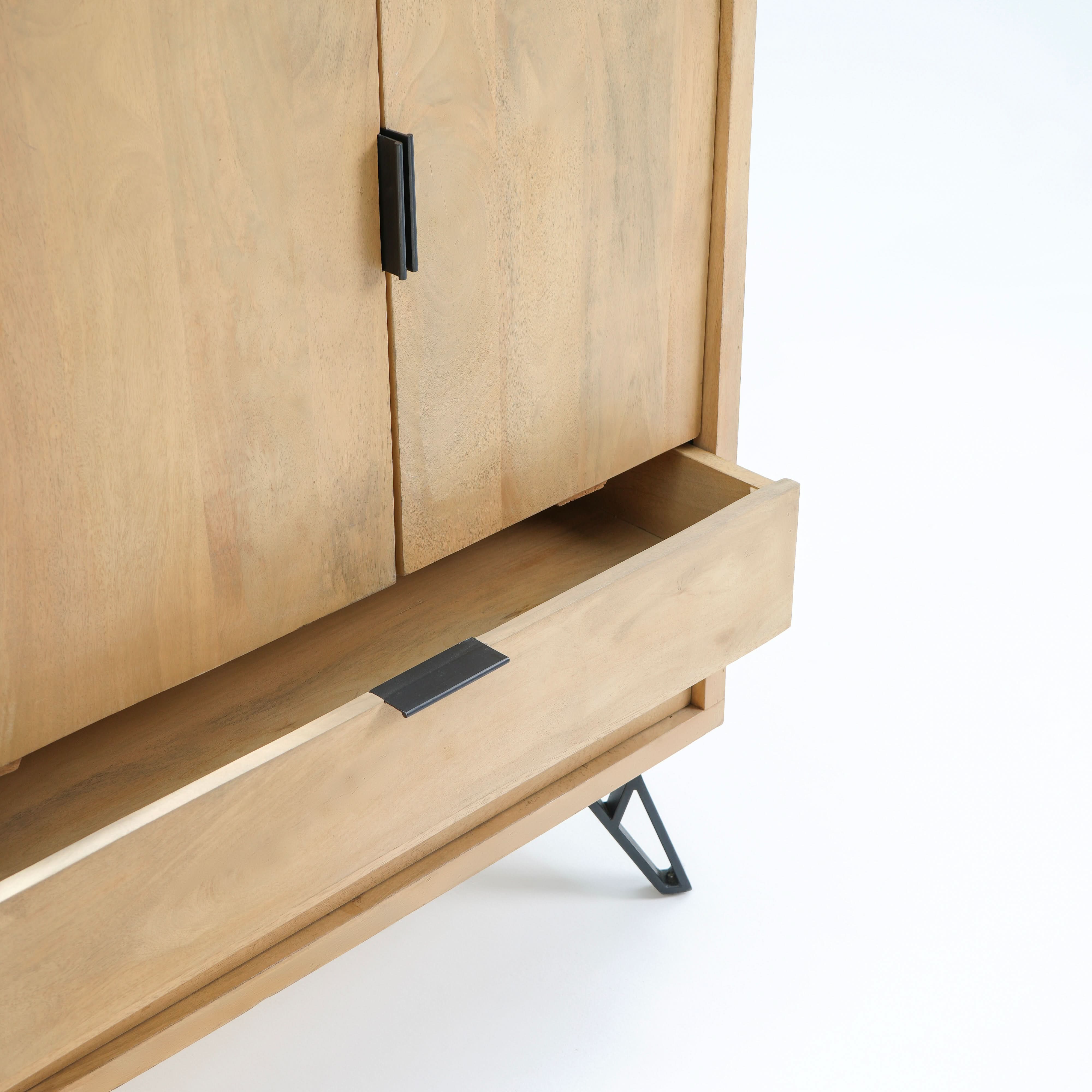 AVENUE TWO DRAWER THREE DOOR CABINET - Art and craft furniture