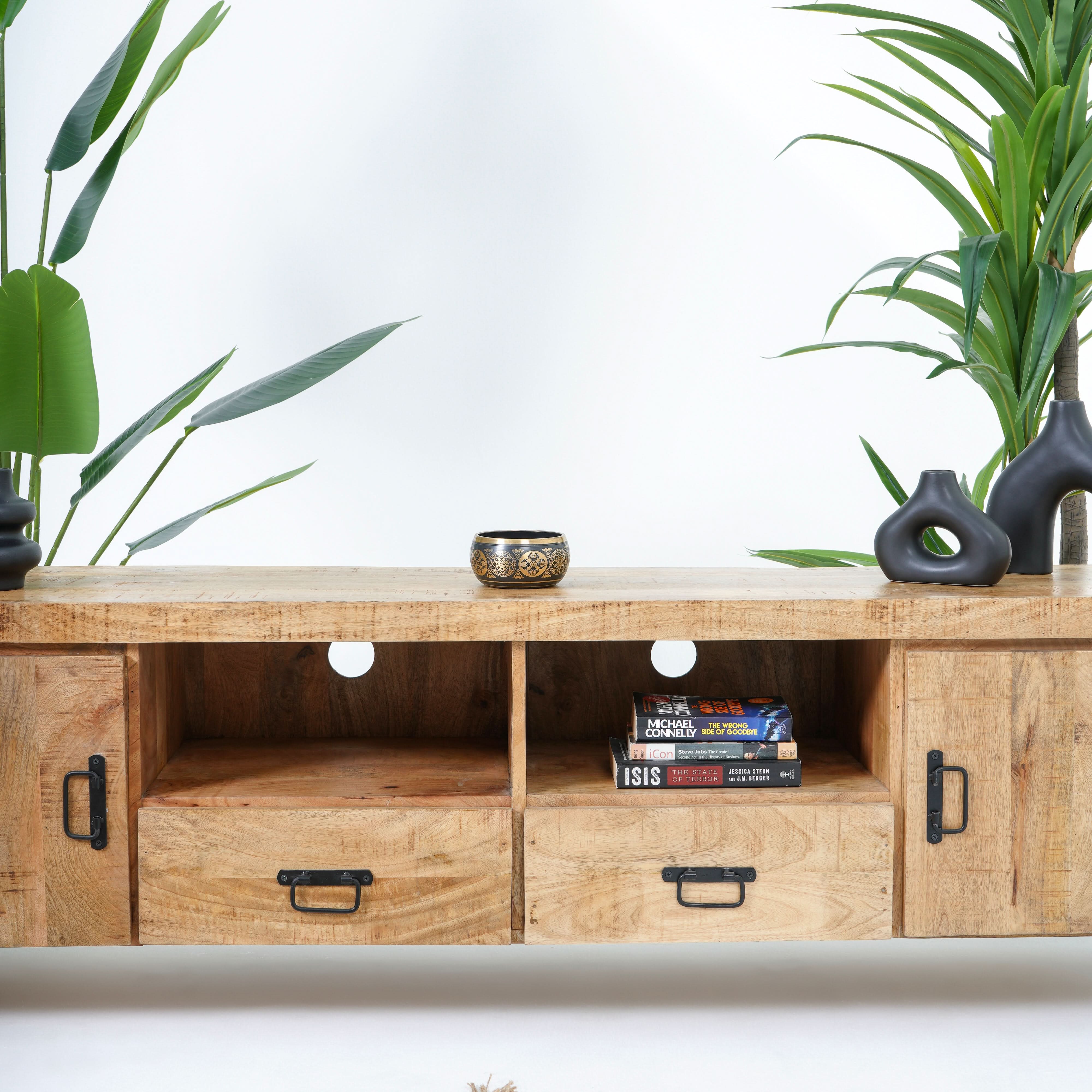 Riga Industrial Tv stand - Art and craft furniture
