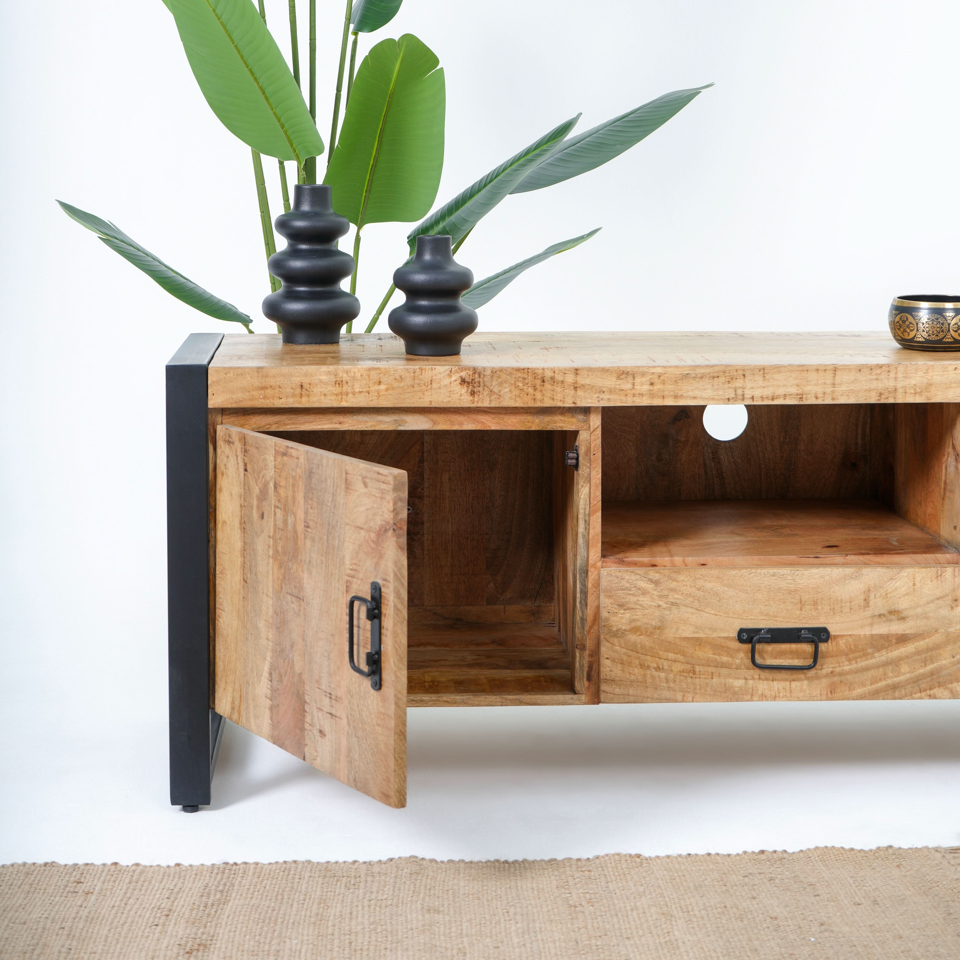 Riga Industrial Tv stand - Art and craft furniture