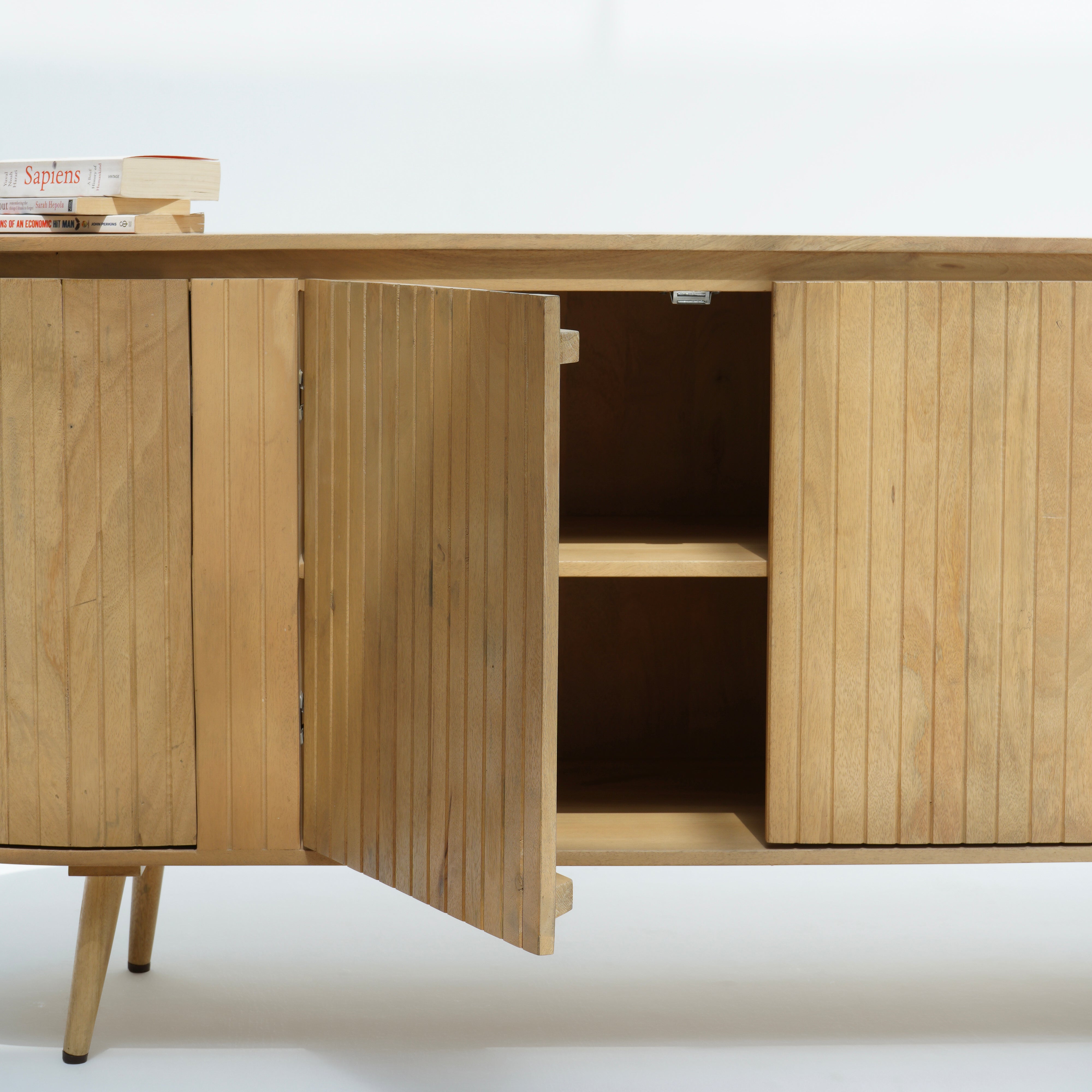 Riviera half round sideboard