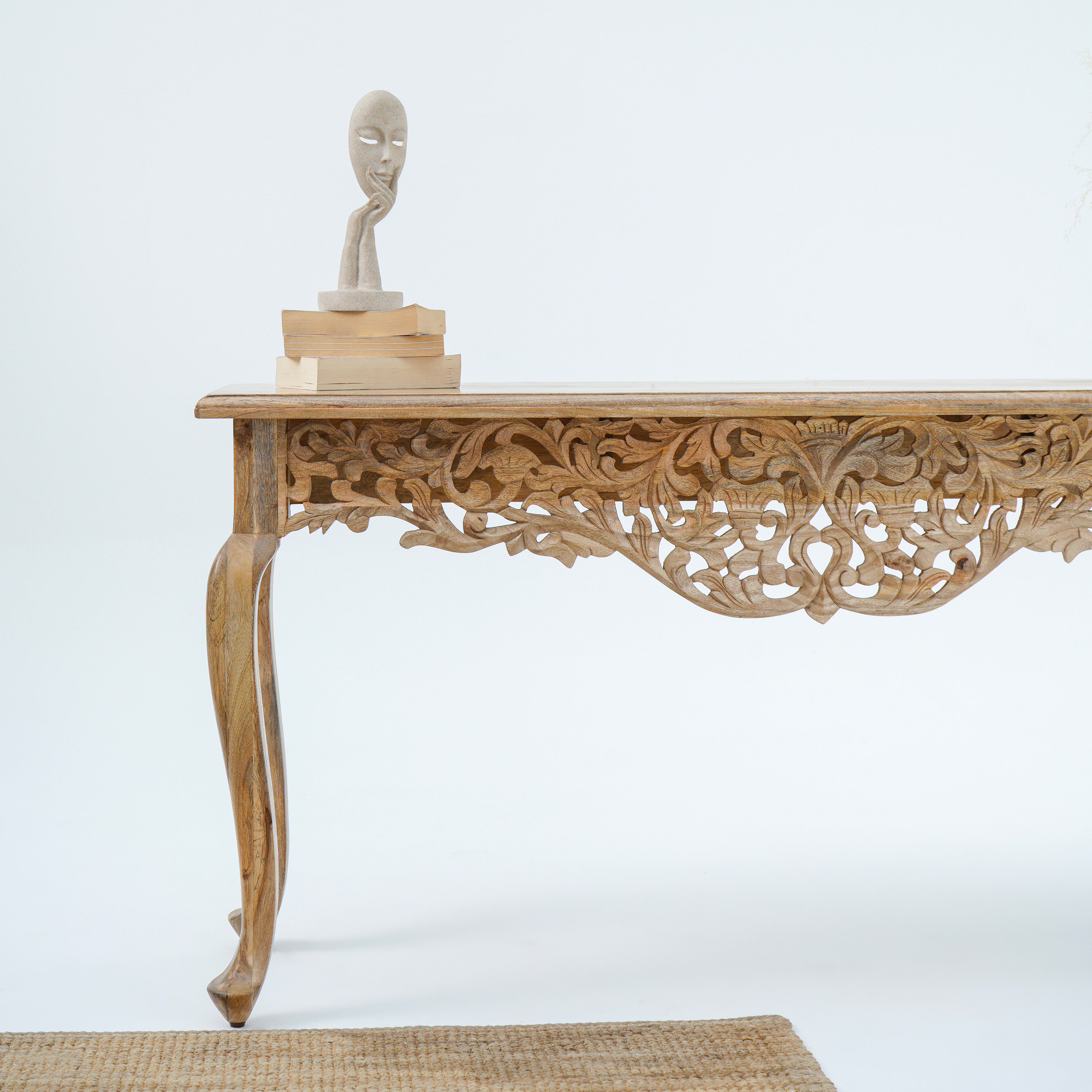 DABORA CARVED CONSOLE TABLE