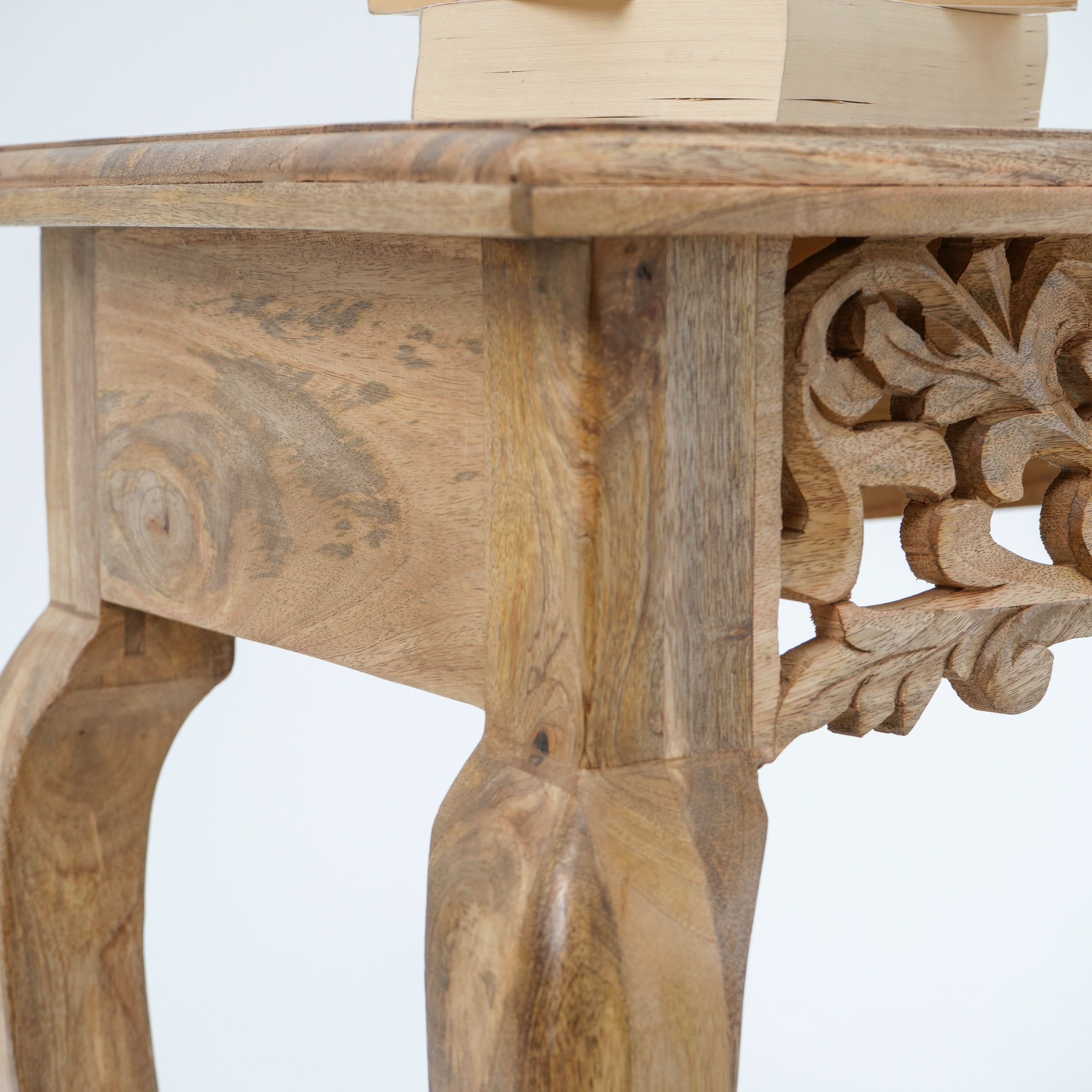 DABORA CARVED CONSOLE TABLE - Art and craft furniture