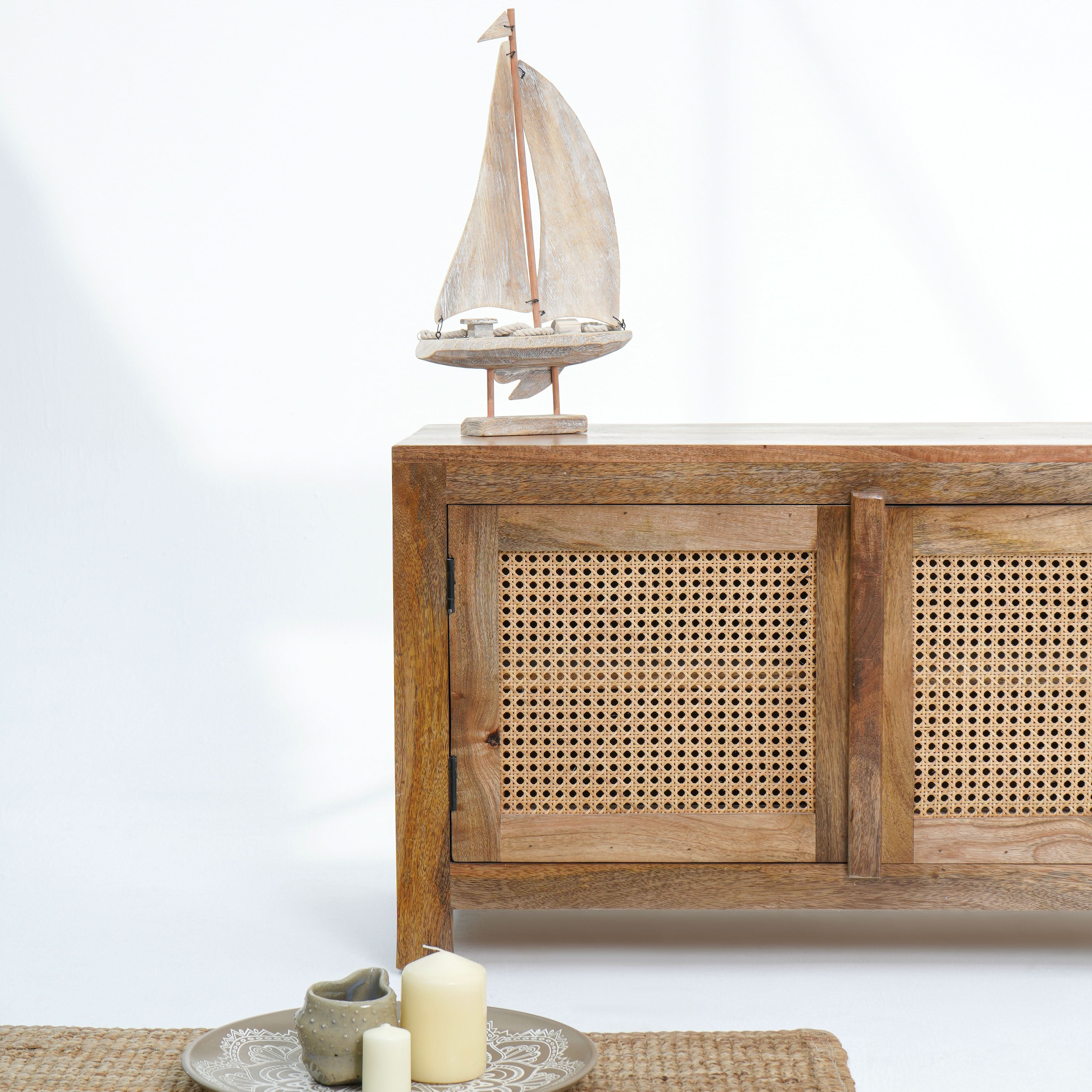 CANOVIA CANE 2 DOOR SHOES RACK - Art and craft furniture