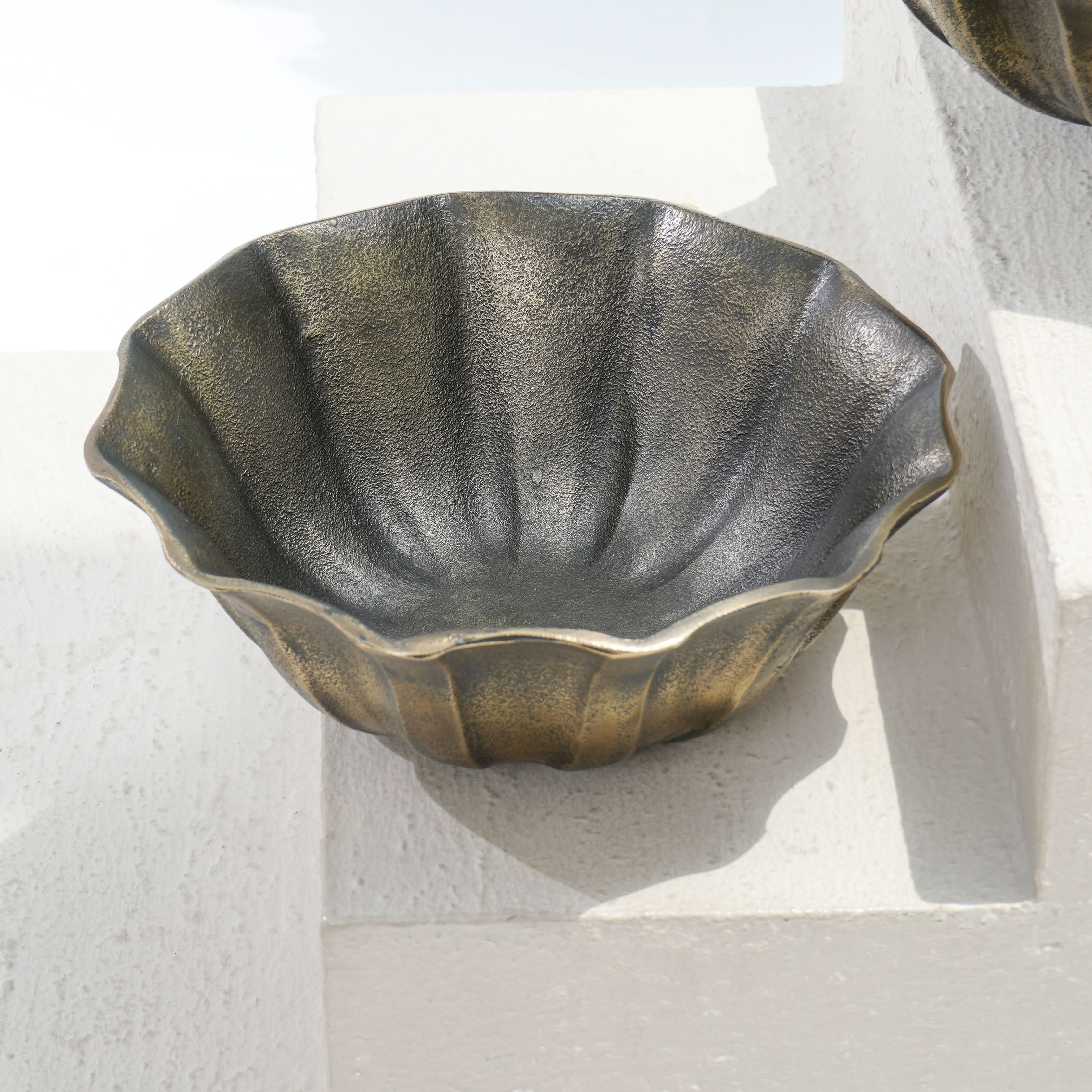 ELEGANT EMBER BIG ROUND BOWL - Art and craft furniture
