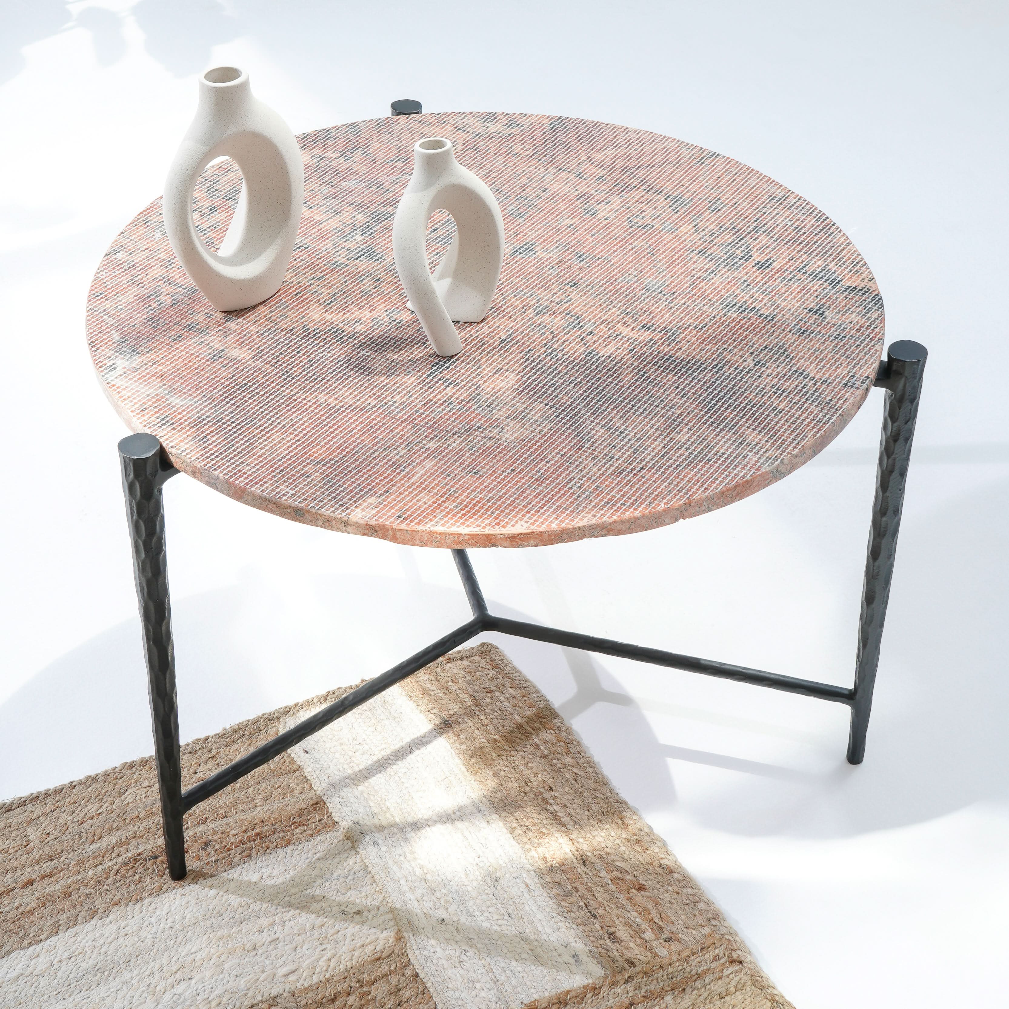 MARBLE NOBLE NEST COFFEE TABLE - Art and craft furniture