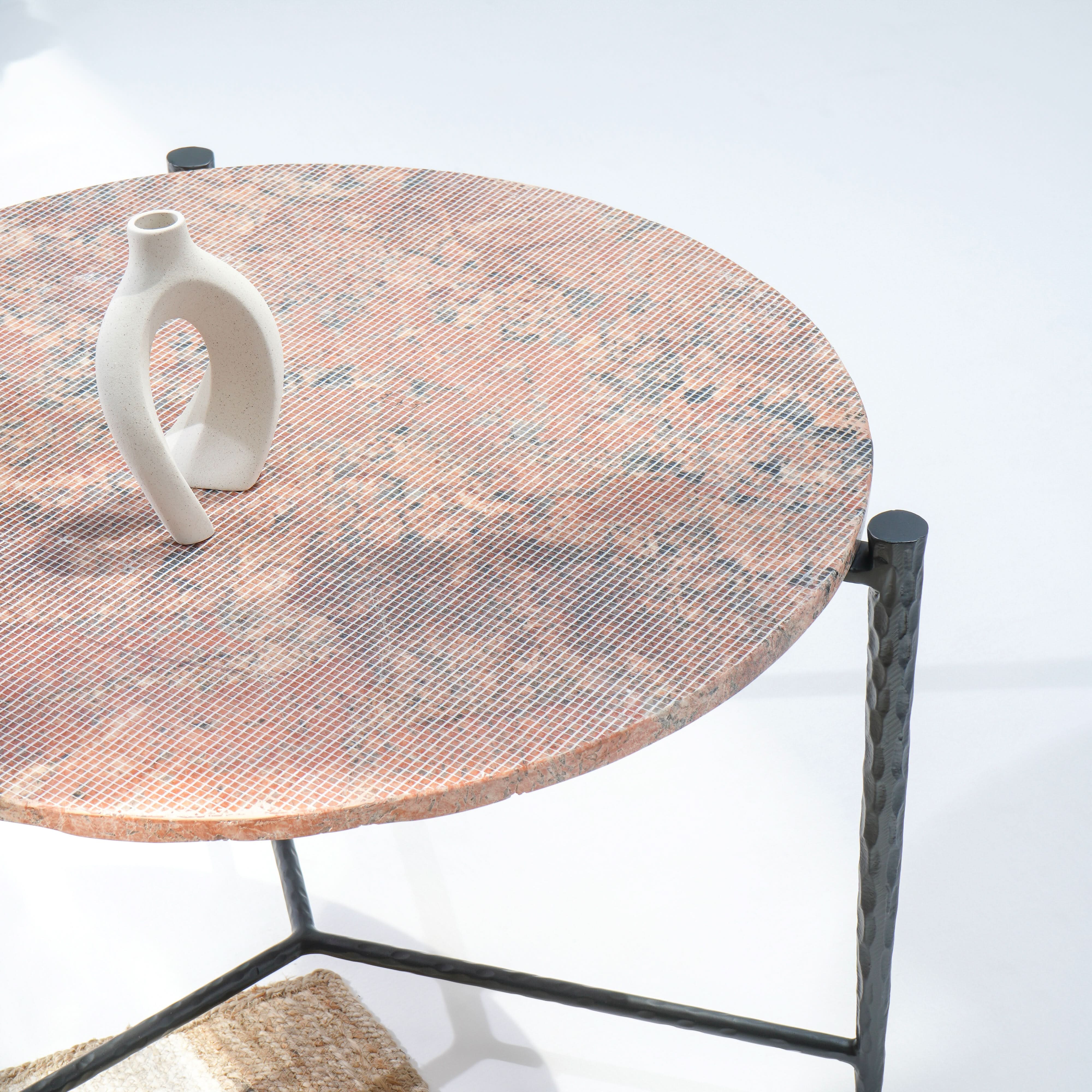 MARBLE NOBLE NEST COFFEE TABLE - Art and craft furniture