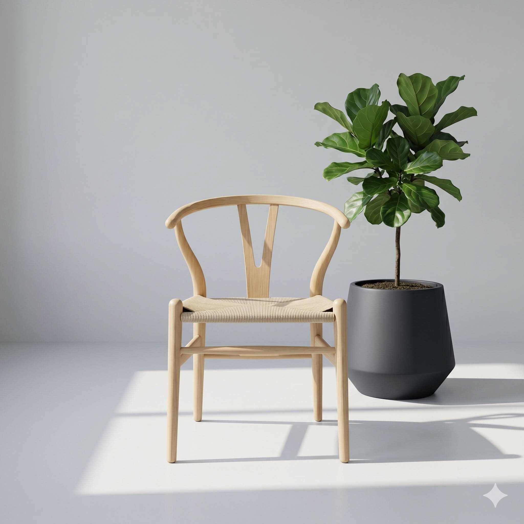 WISHBONE DINING CHAIR - Art and craft furniture
