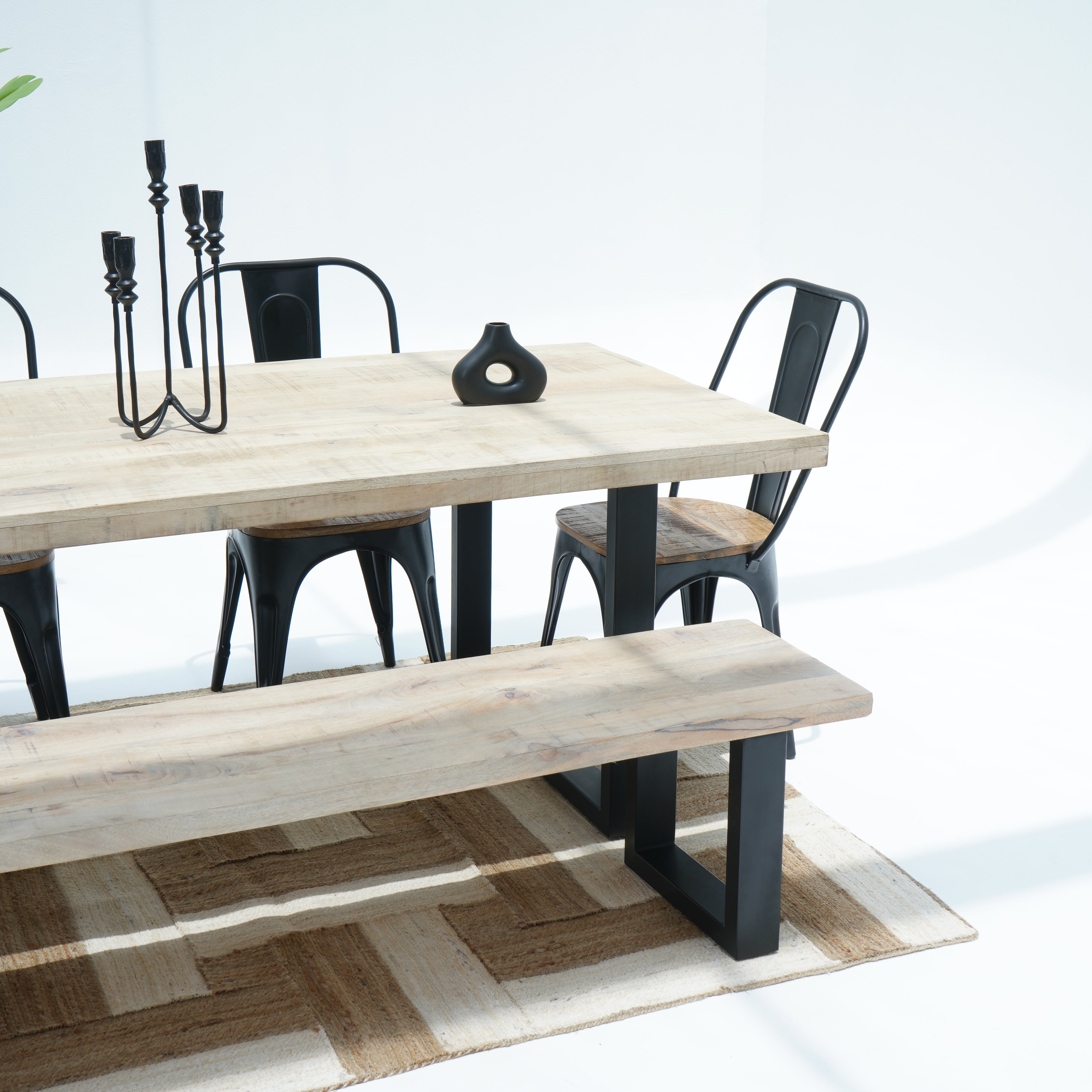 Florence Flair Mango Wood Dining Table