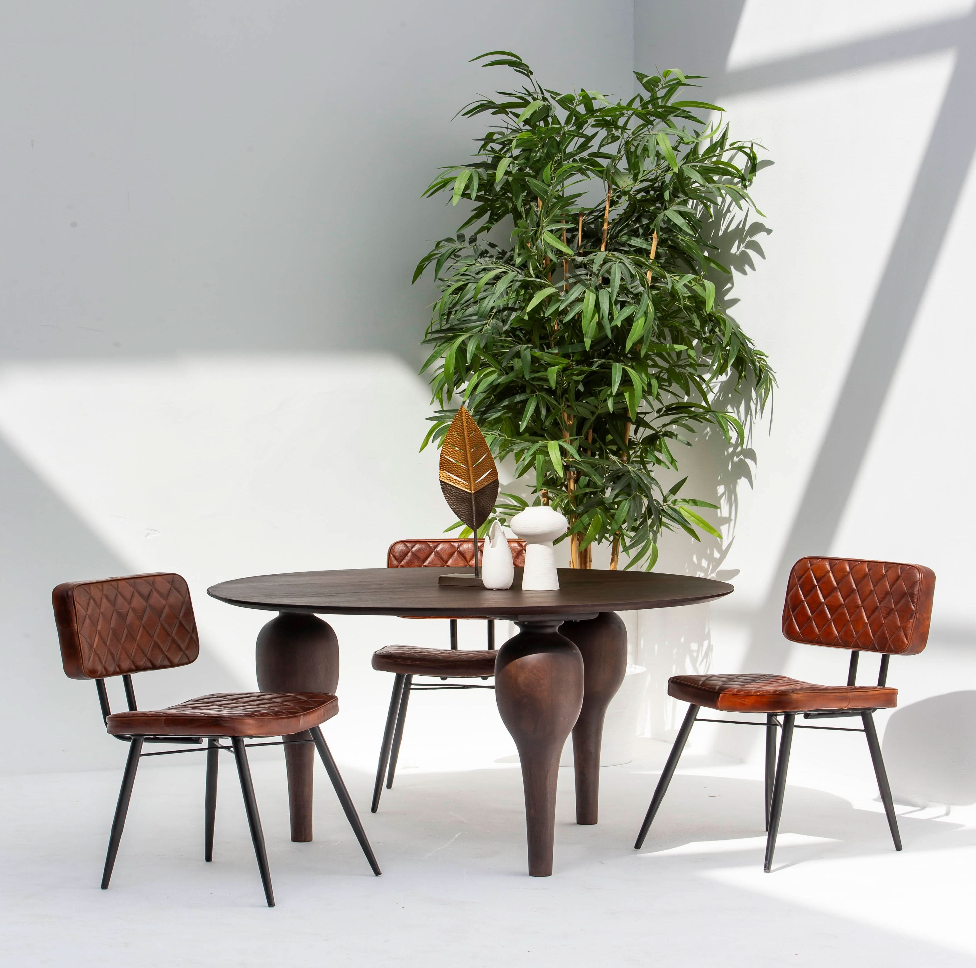 DANISH ROUND DINING TABLE - Art and craft furniture