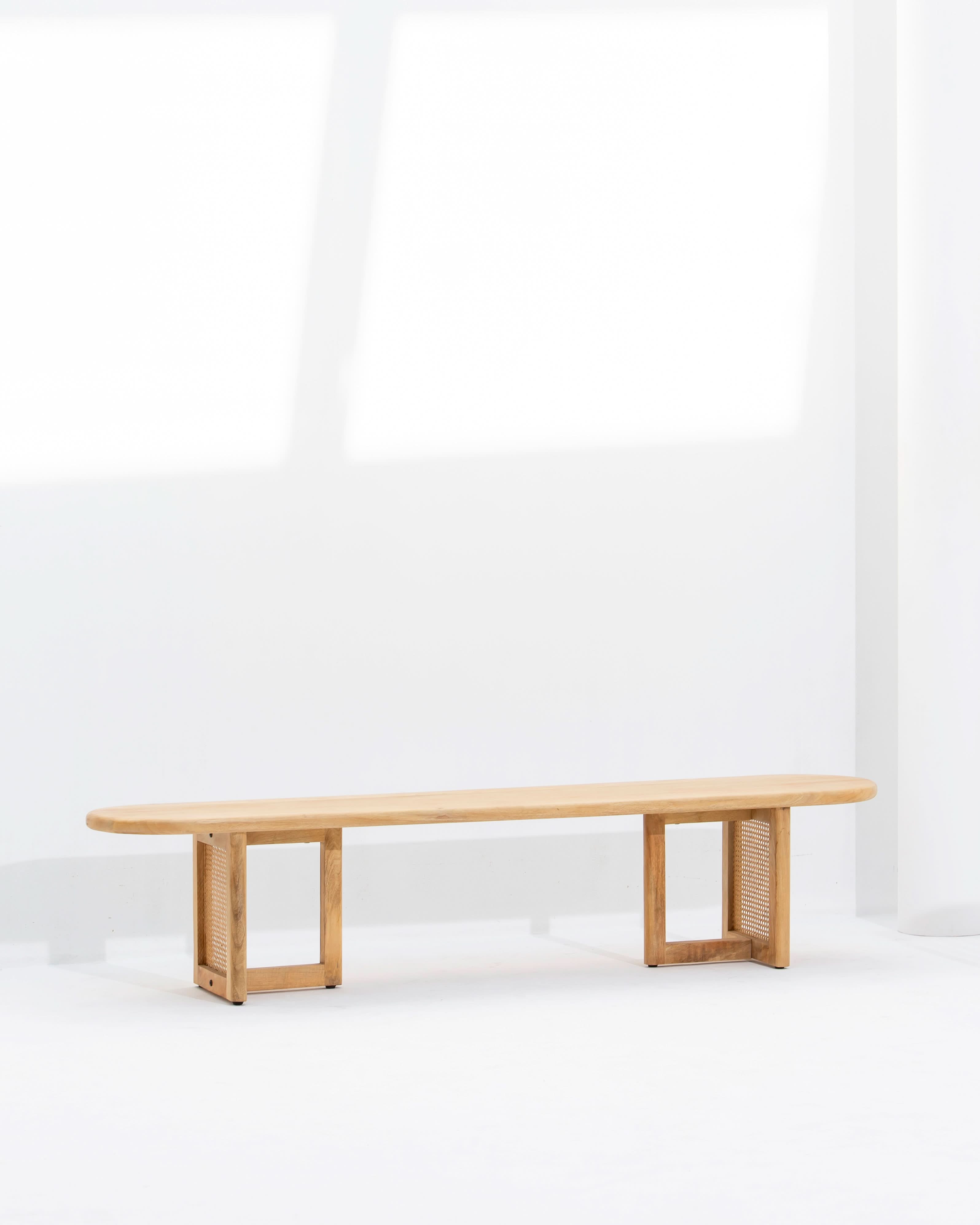 CANOVIA CANE FTD BENCH - Art and craft furniture