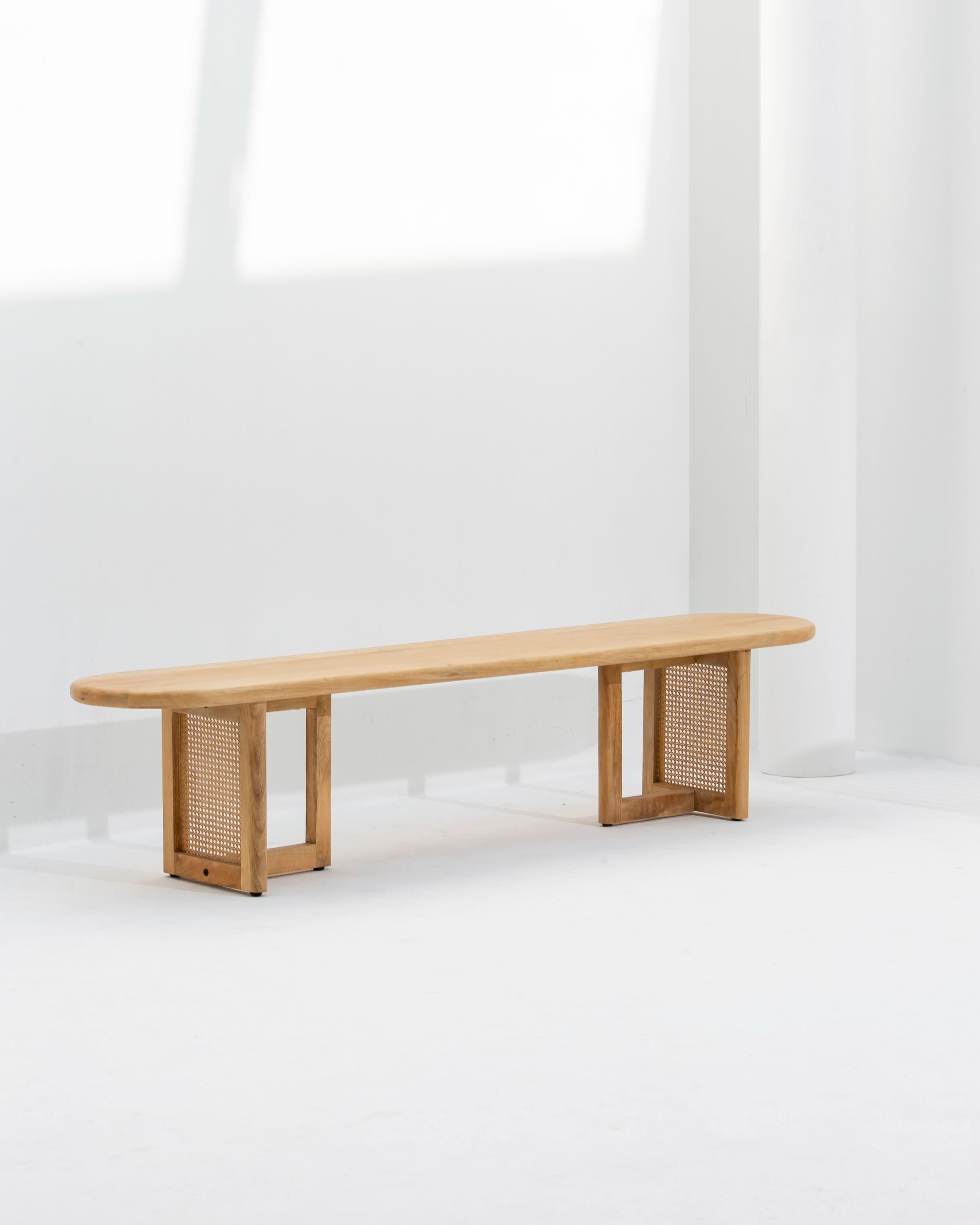 CANOVIA CANE FTD BENCH - Art and craft furniture