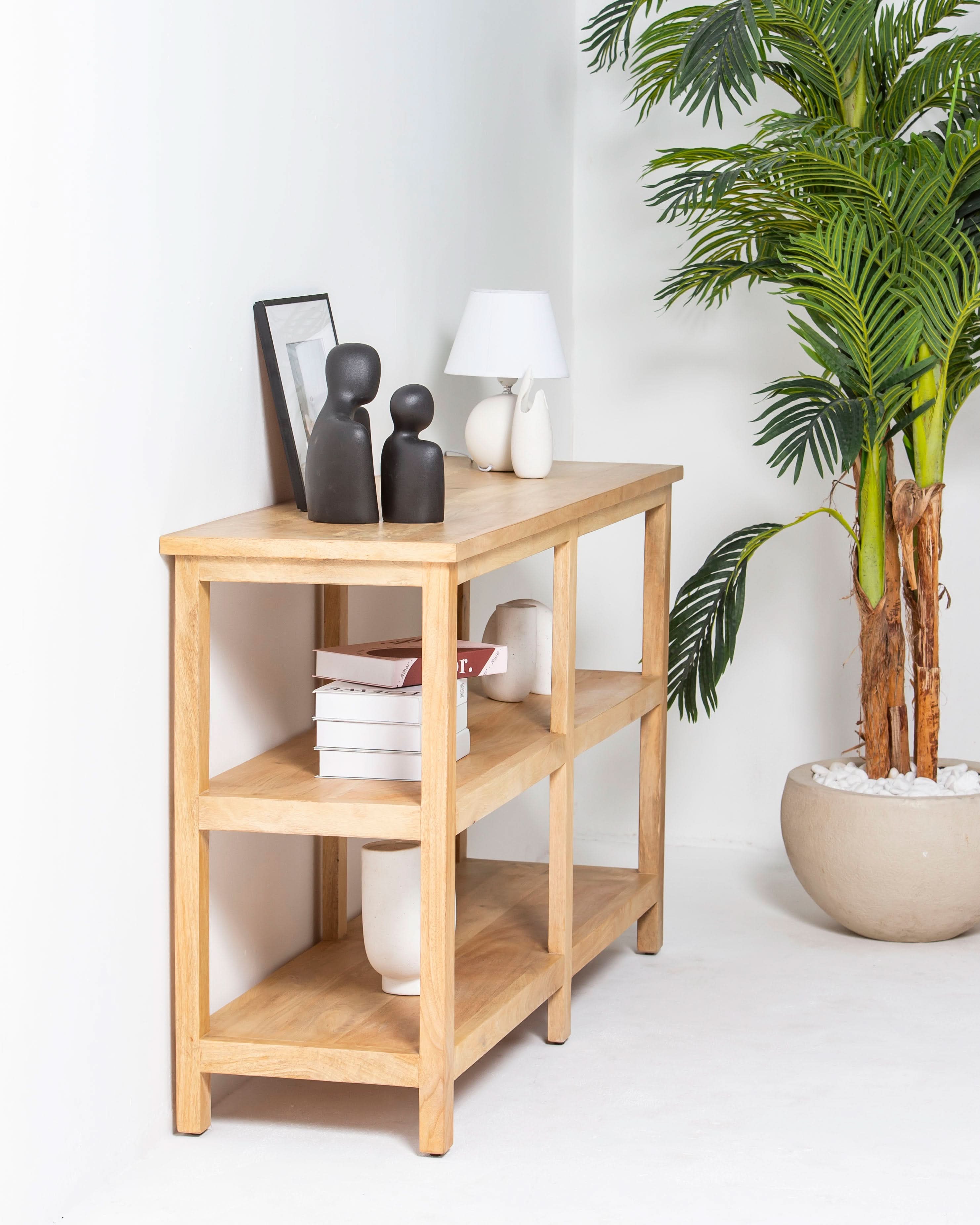 VENEZIA WOODEN CONSOLE TABLE - Art and craft furniture