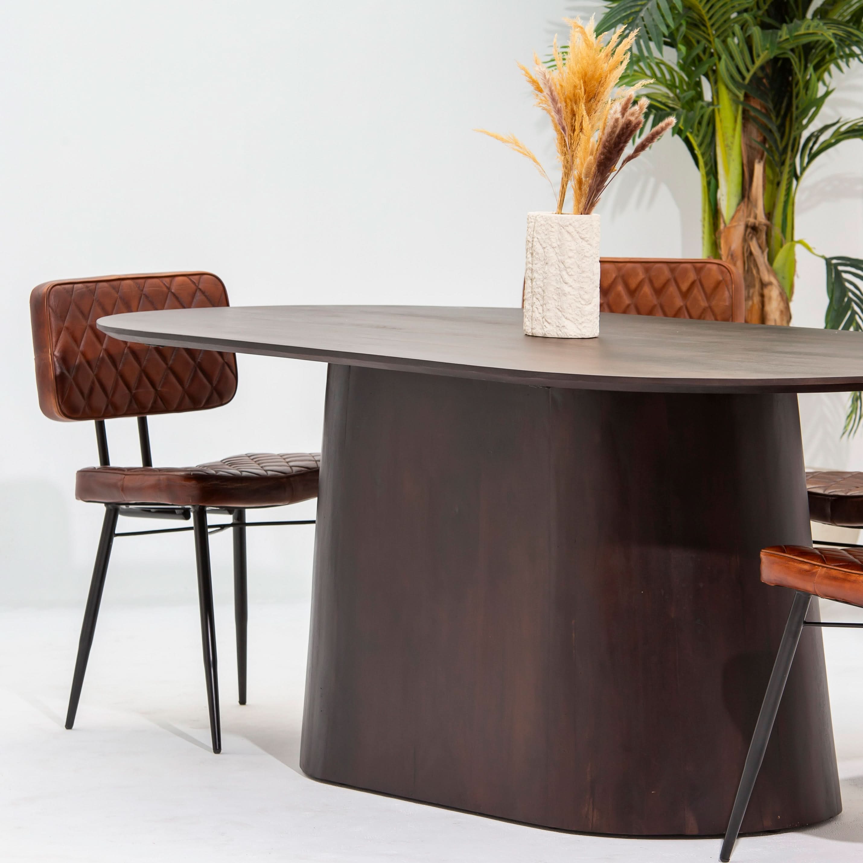 DANISH OVAL DINING TABLE - Art and craft furniture