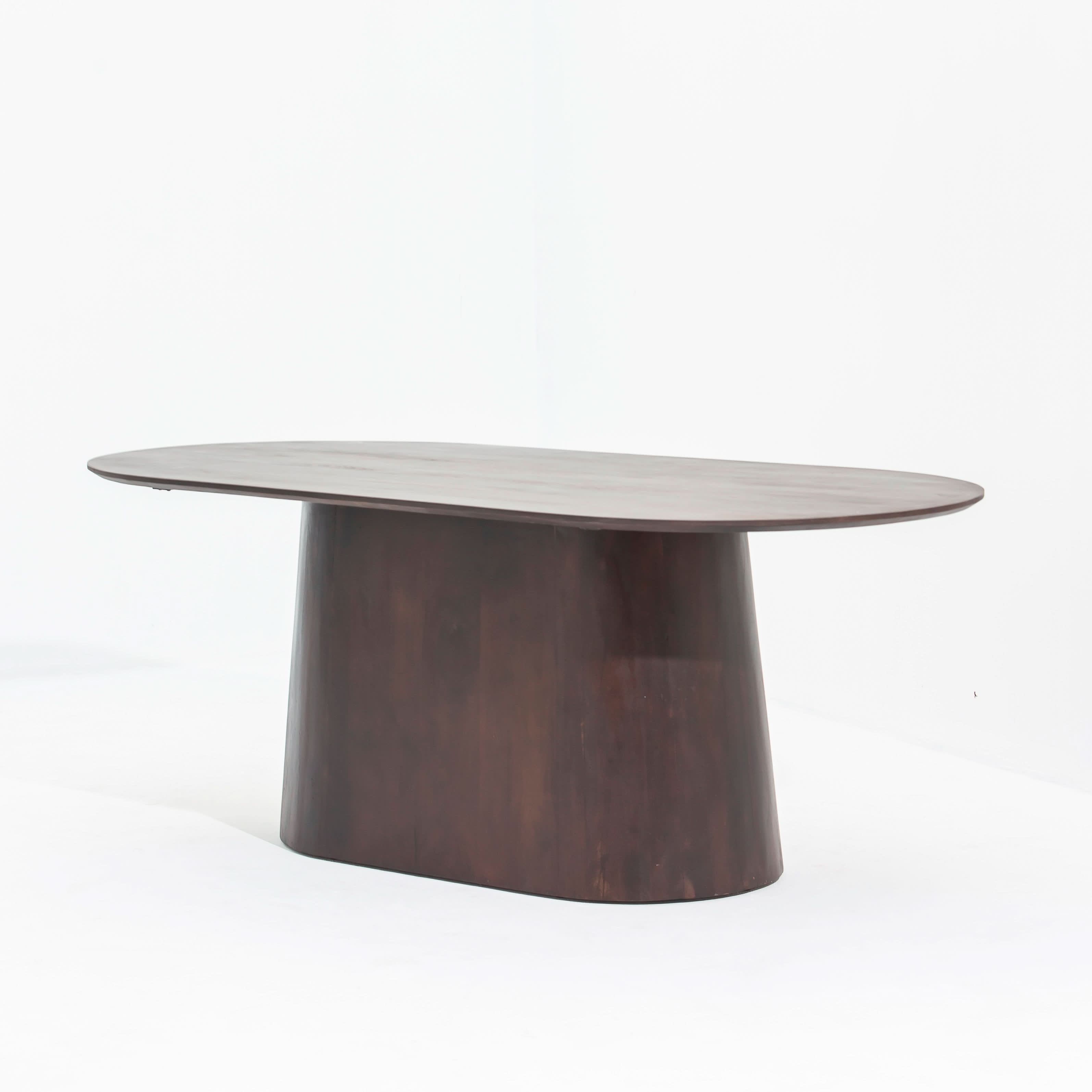 DANISH OVAL DINING TABLE - Art and craft furniture