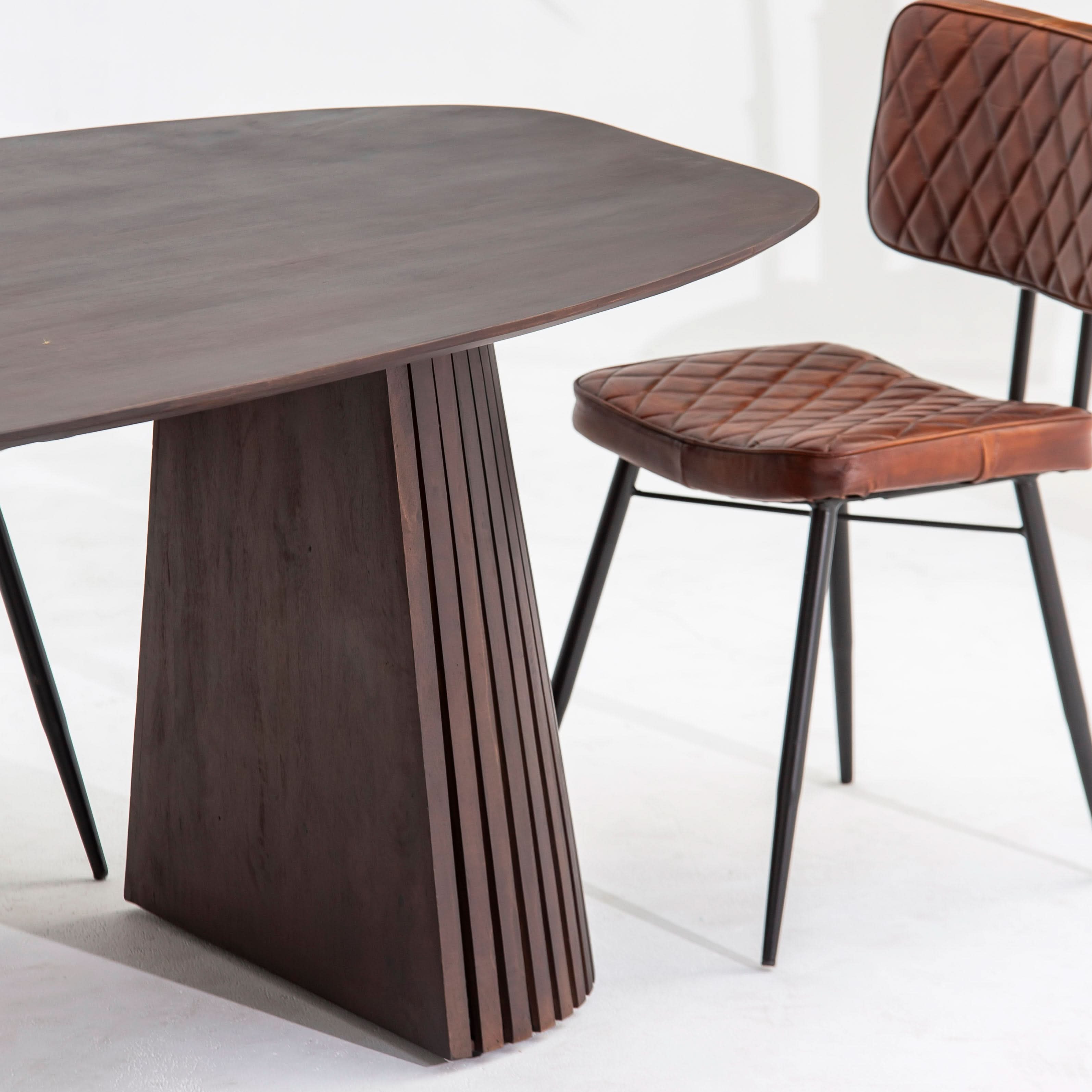 DANISH OVAL DINING TABLE - Art and craft furniture
