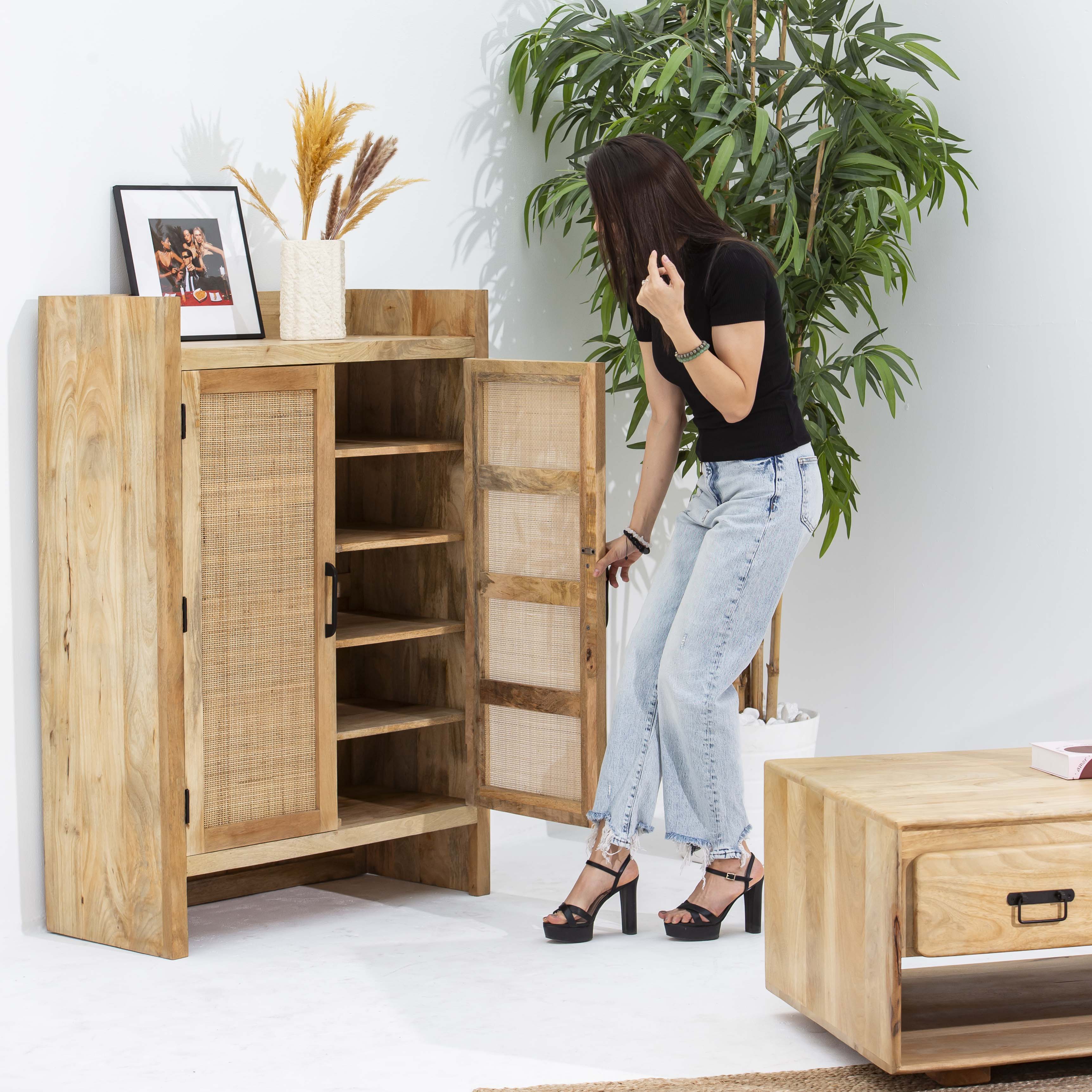 CANOVIA CANE SHOE ORGANIZER - Art and craft furniture