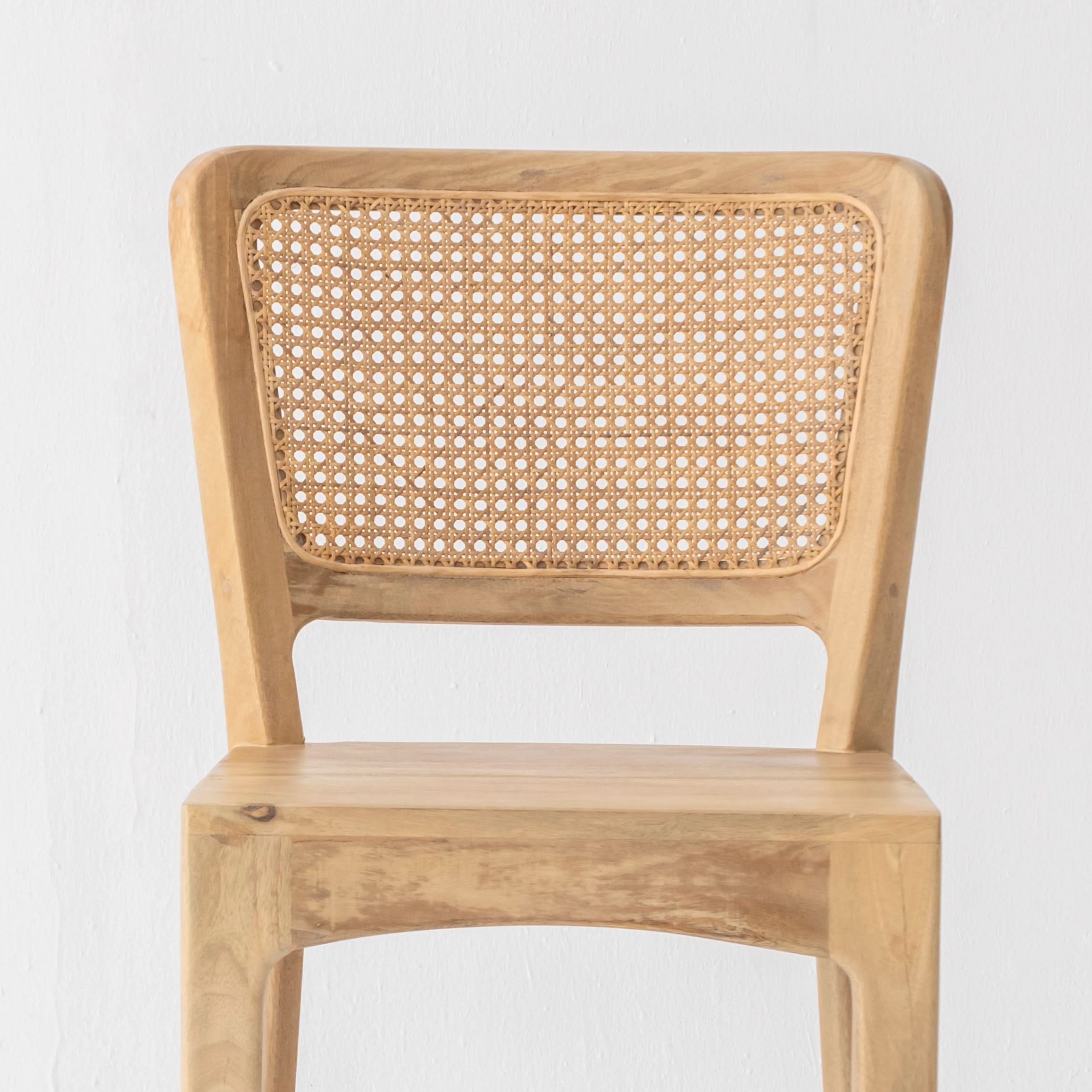 MINIMALIST MANGO WOOD BAR STOOL - Art and craft furniture