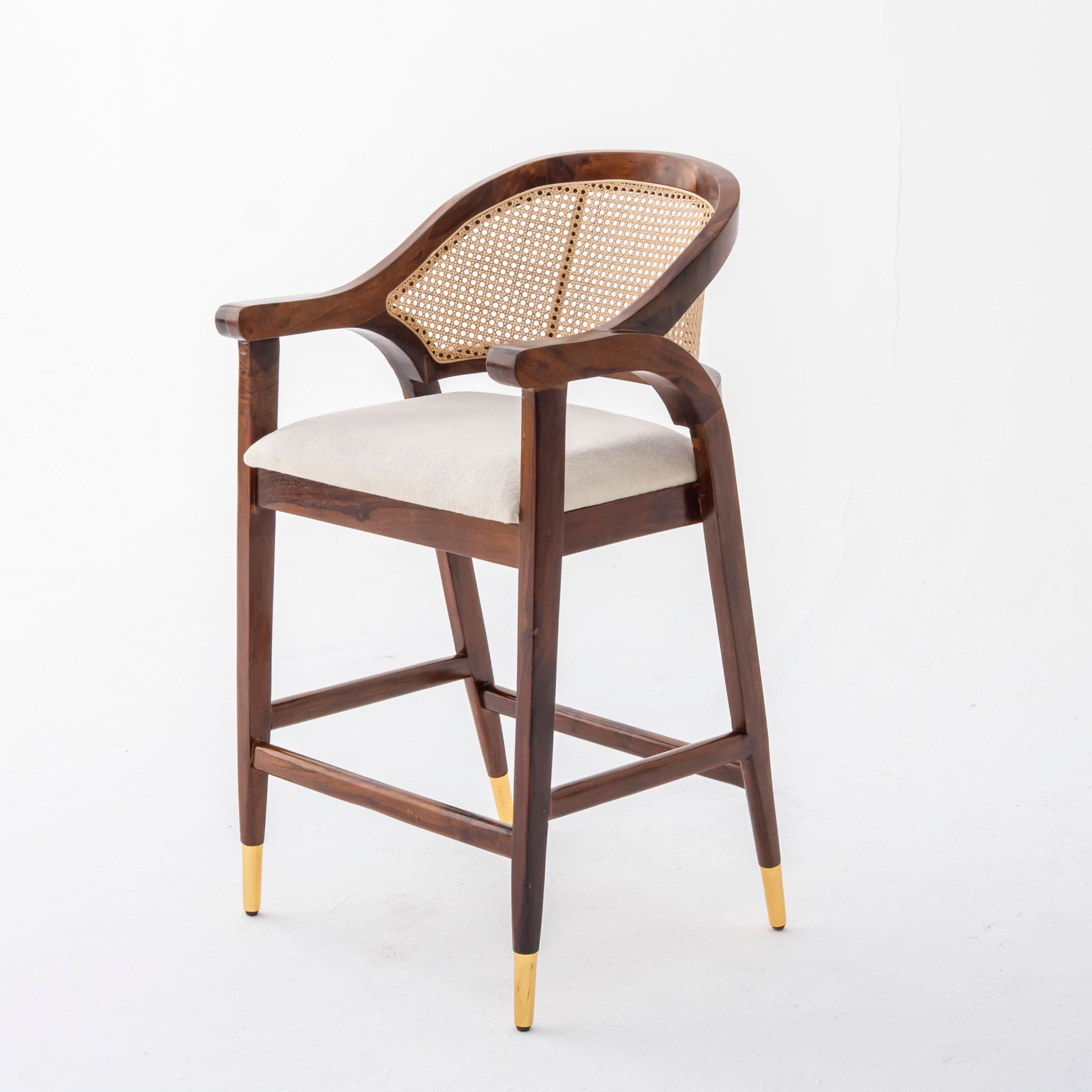 ACACIA HIGH BAR STOOL - Art and craft furniture