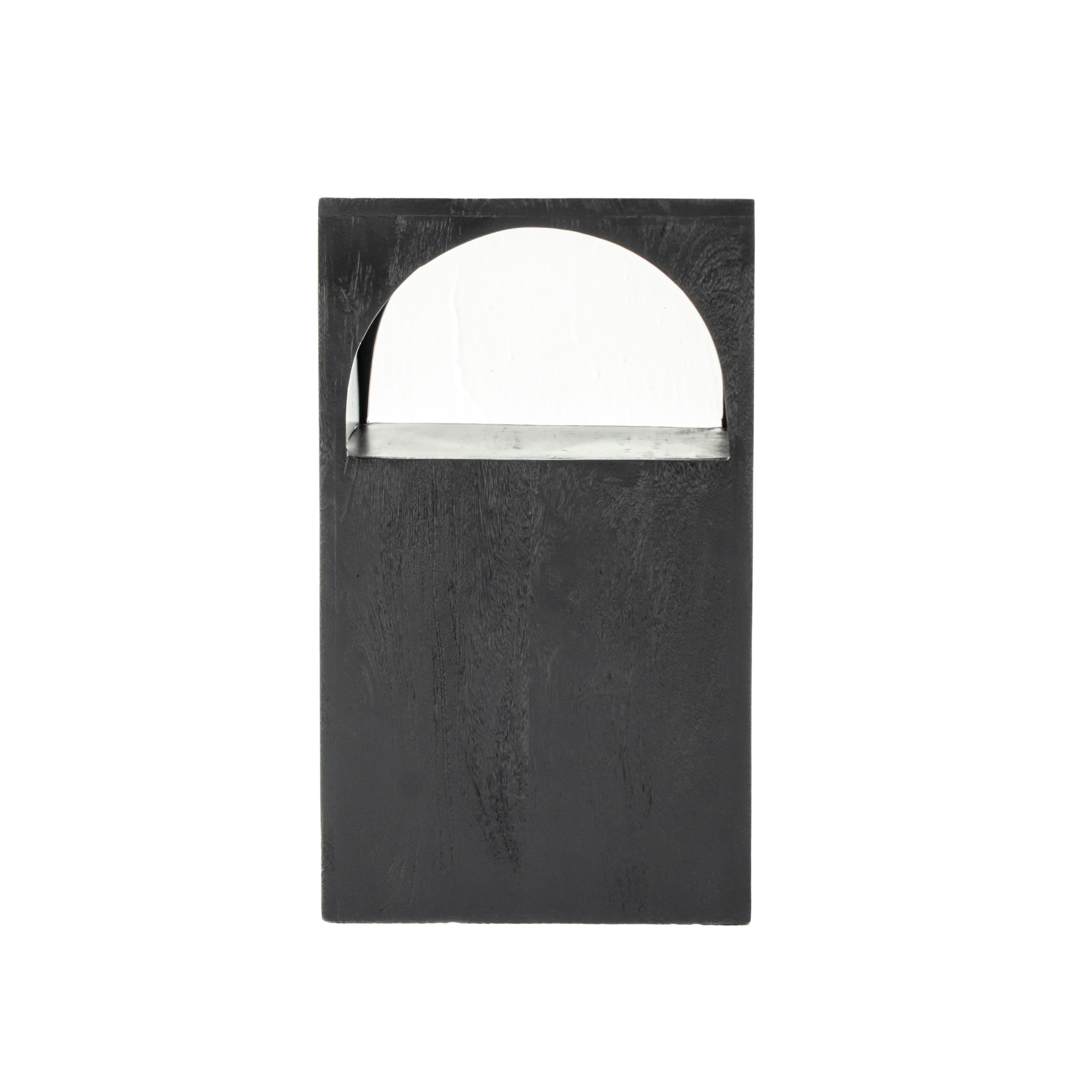 ARCH BLACK SIDE TABLE - Art and craft furniture