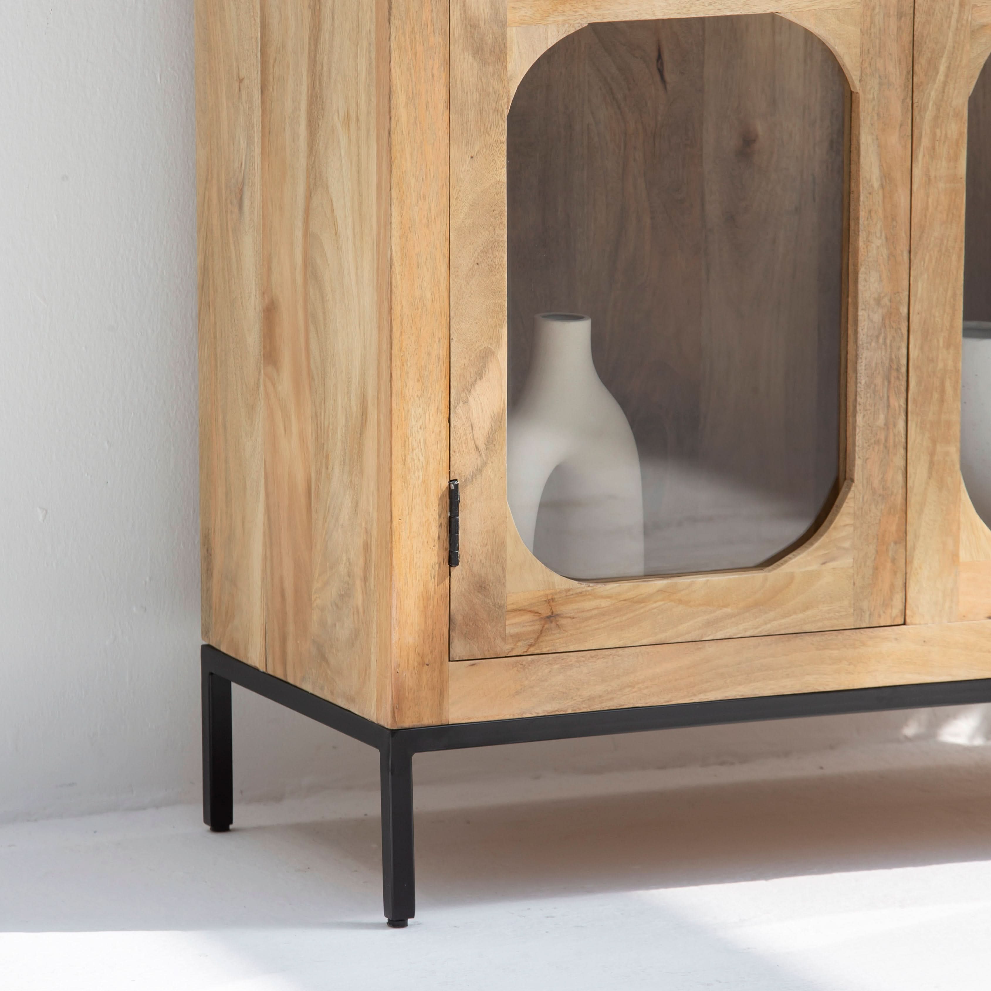 CANOVIA GLASS DOOR CABINET - Art and craft furniture
