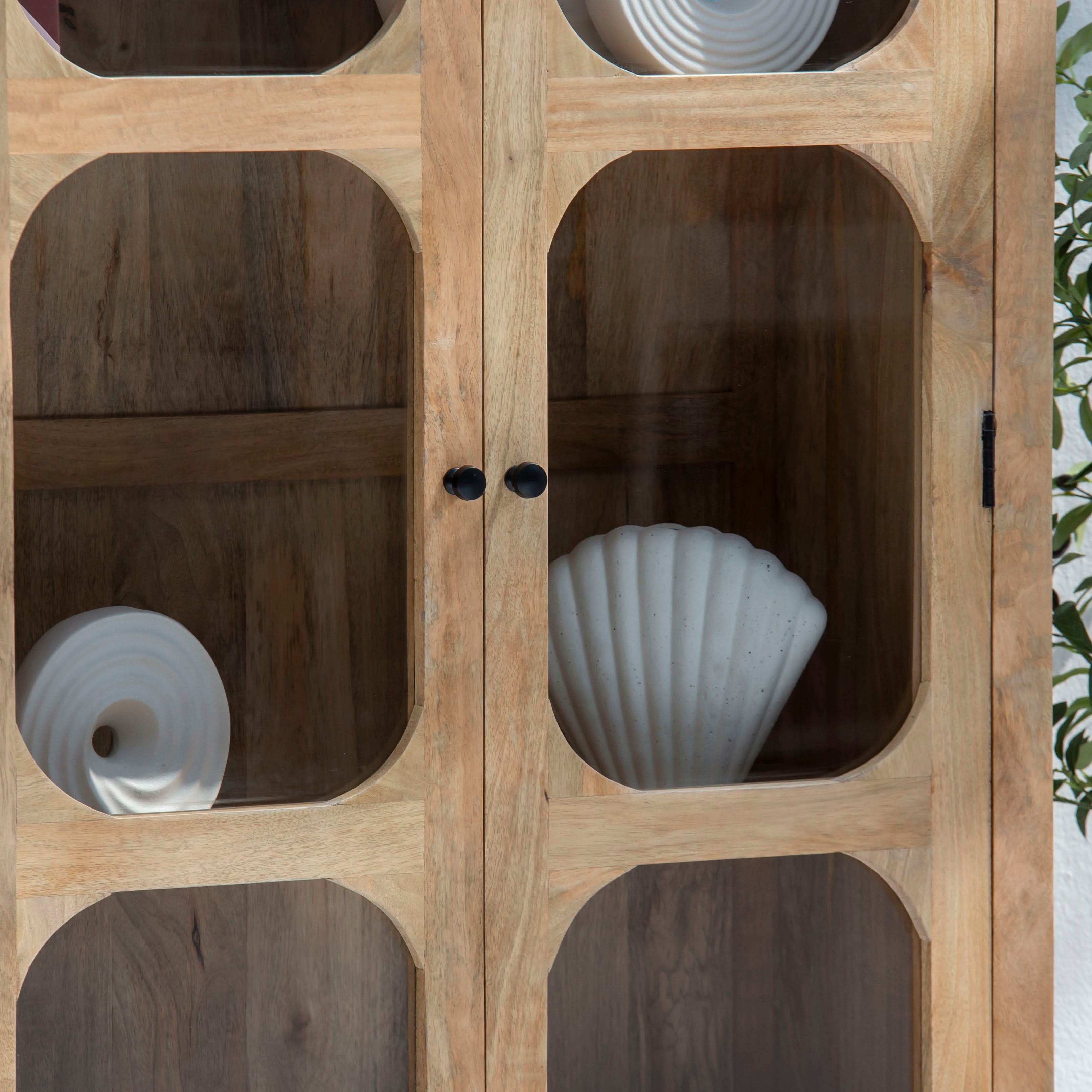 CANOVIA GLASS DOOR CABINET - Art and craft furniture
