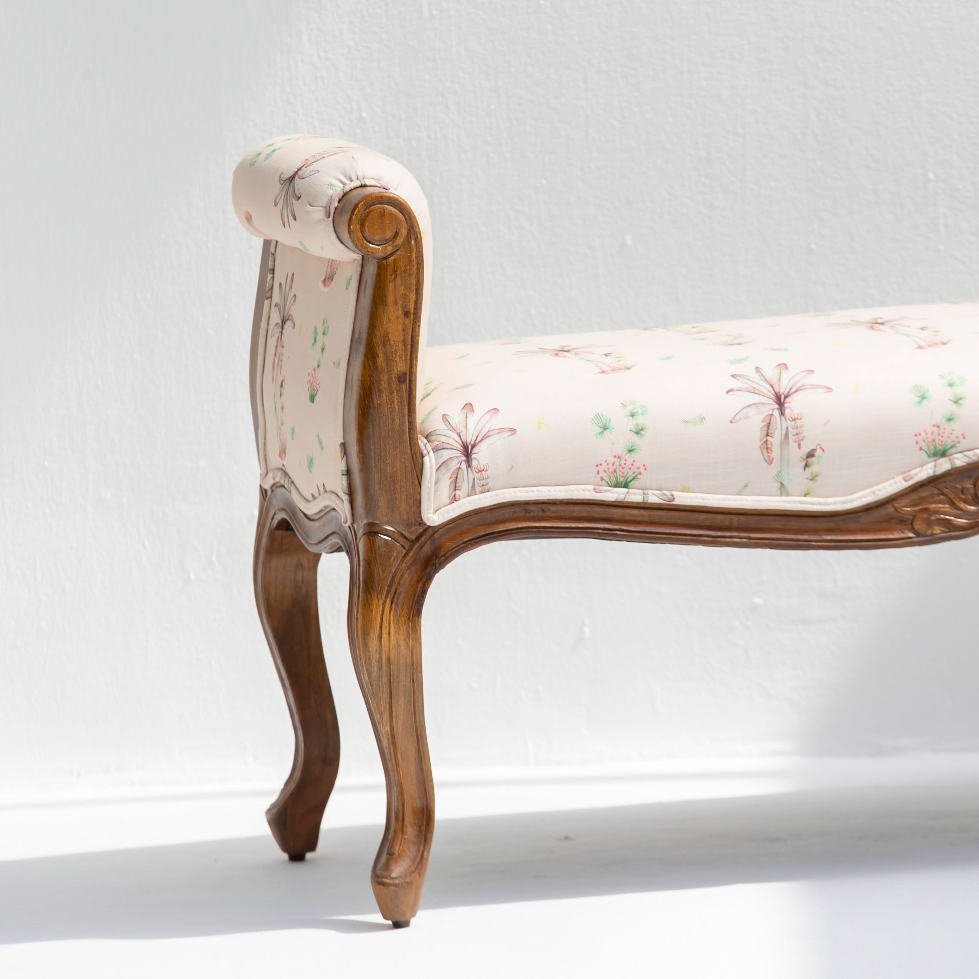 BARCELONA WOODEN BENCH - Art and craft furniture