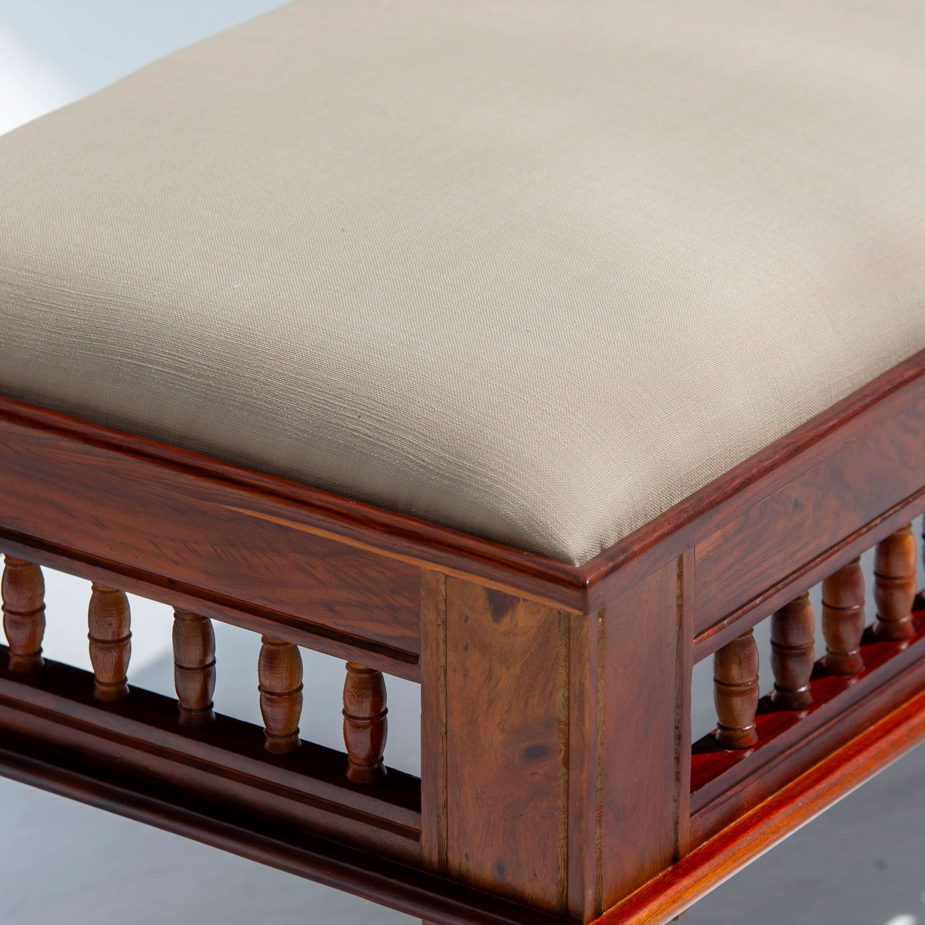 BARCELONA WOODEN BENCH - Art and craft furniture