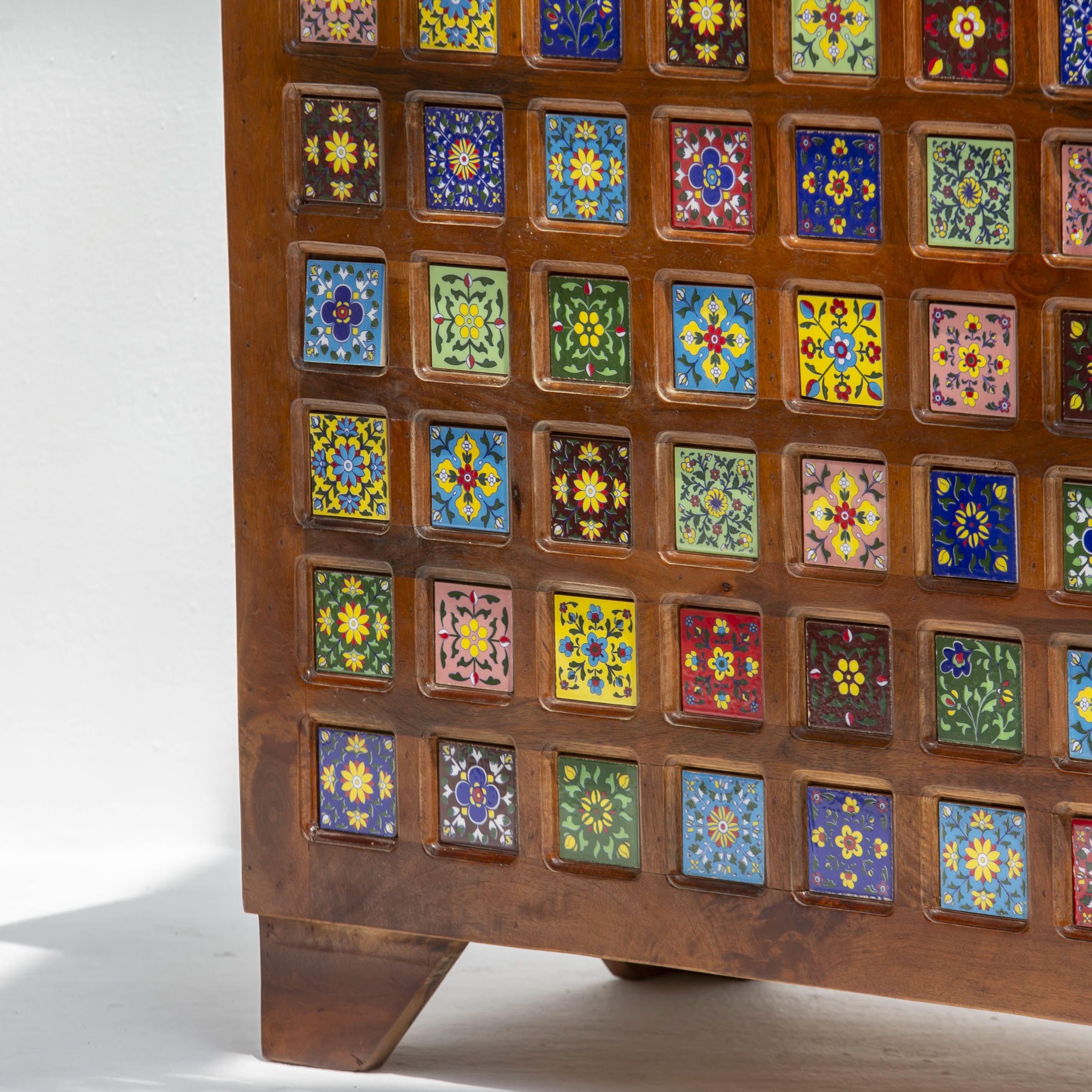 SHESTILE WOODEN TILE FTD BAR COUNTER - Art and craft furniture