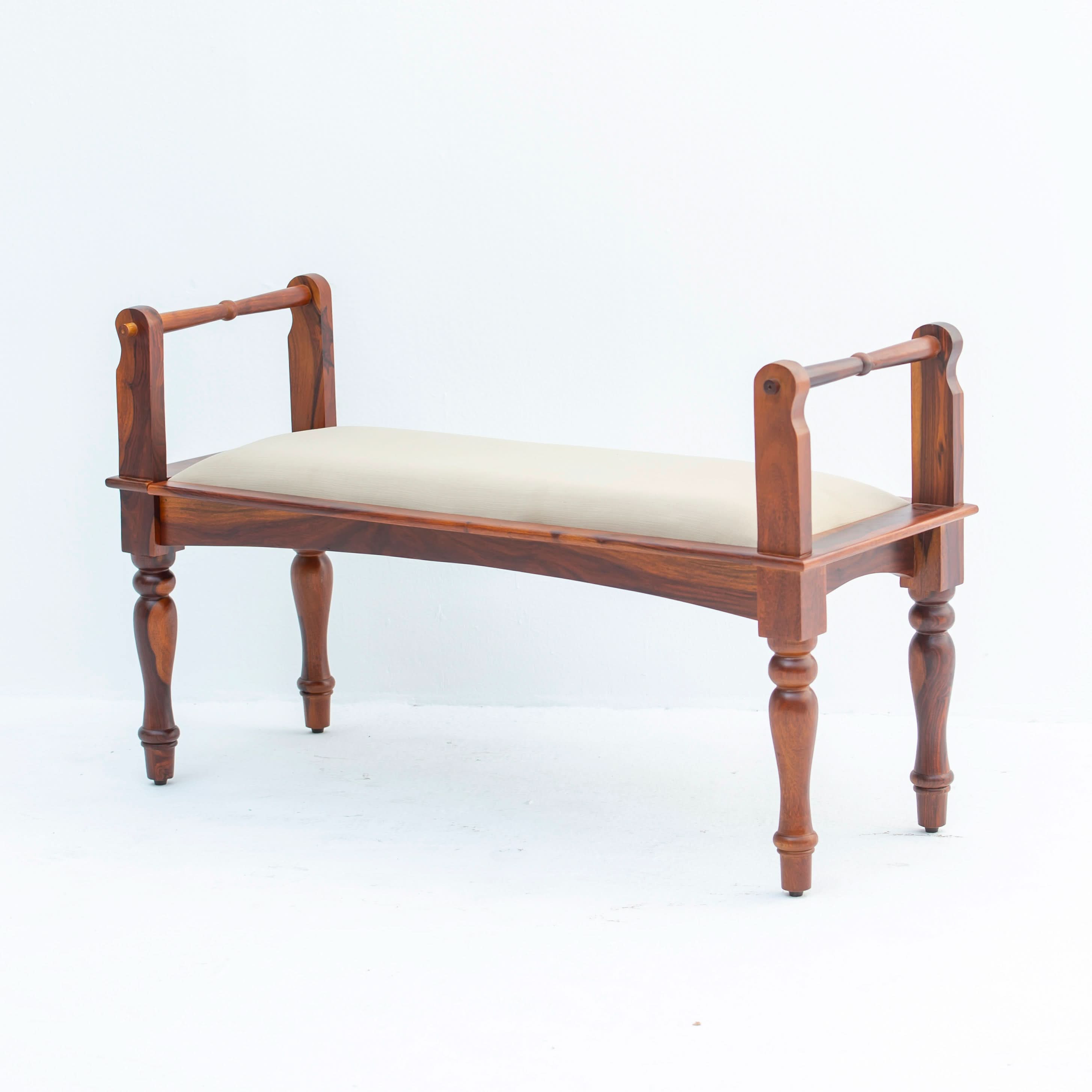 BARCELONA WOODEN BENCH - Art and craft furniture