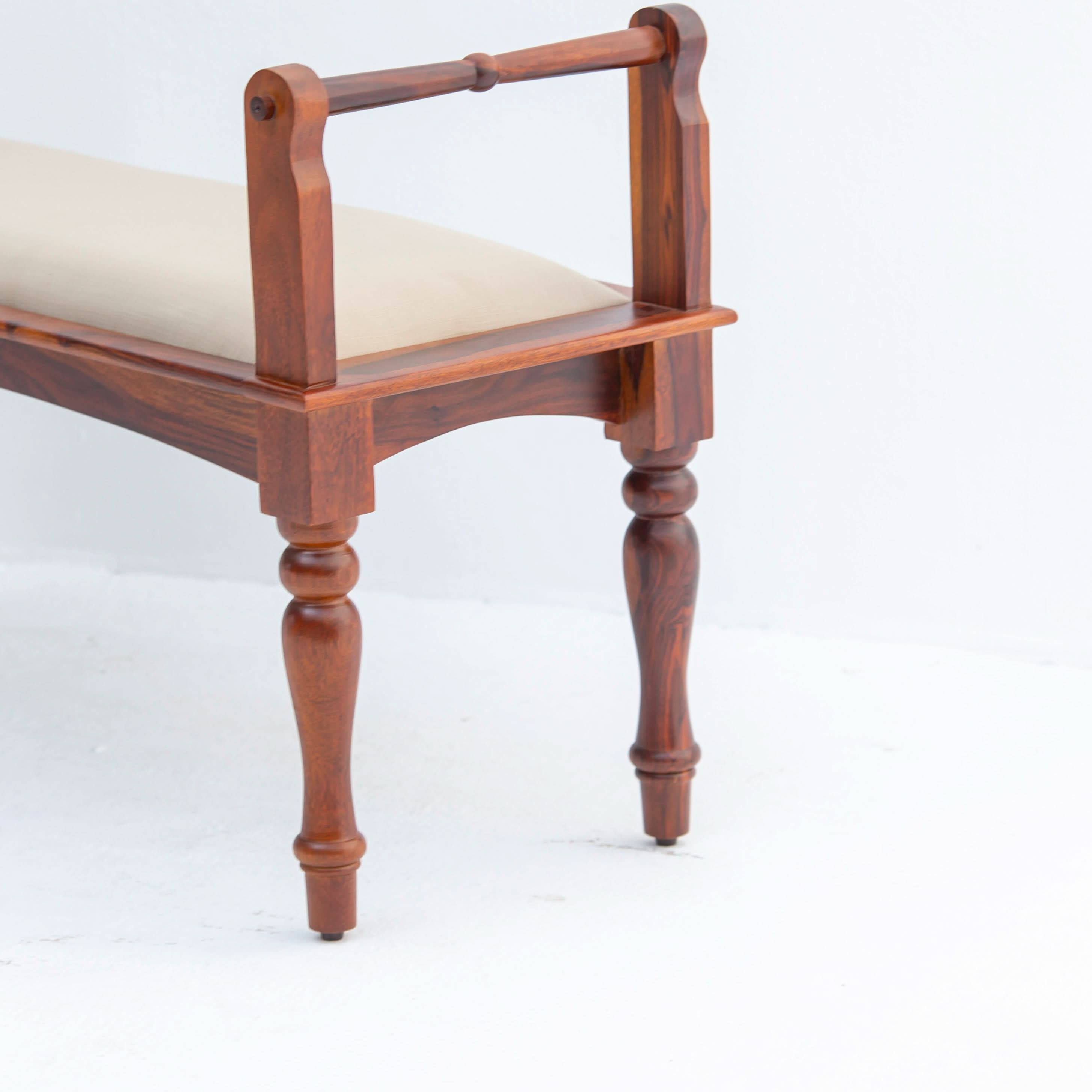 BARCELONA WOODEN BENCH - Art and craft furniture